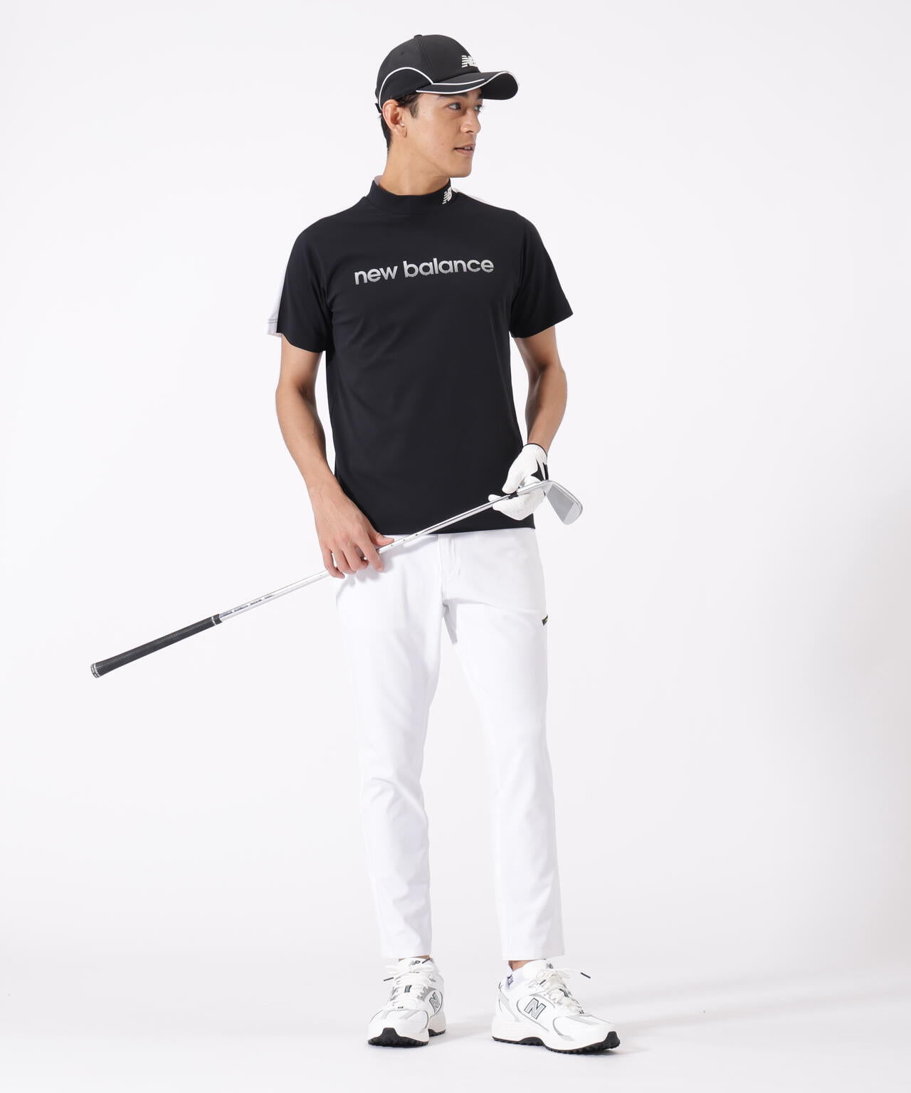 半袖 モックネック プルオーバー (MENS)