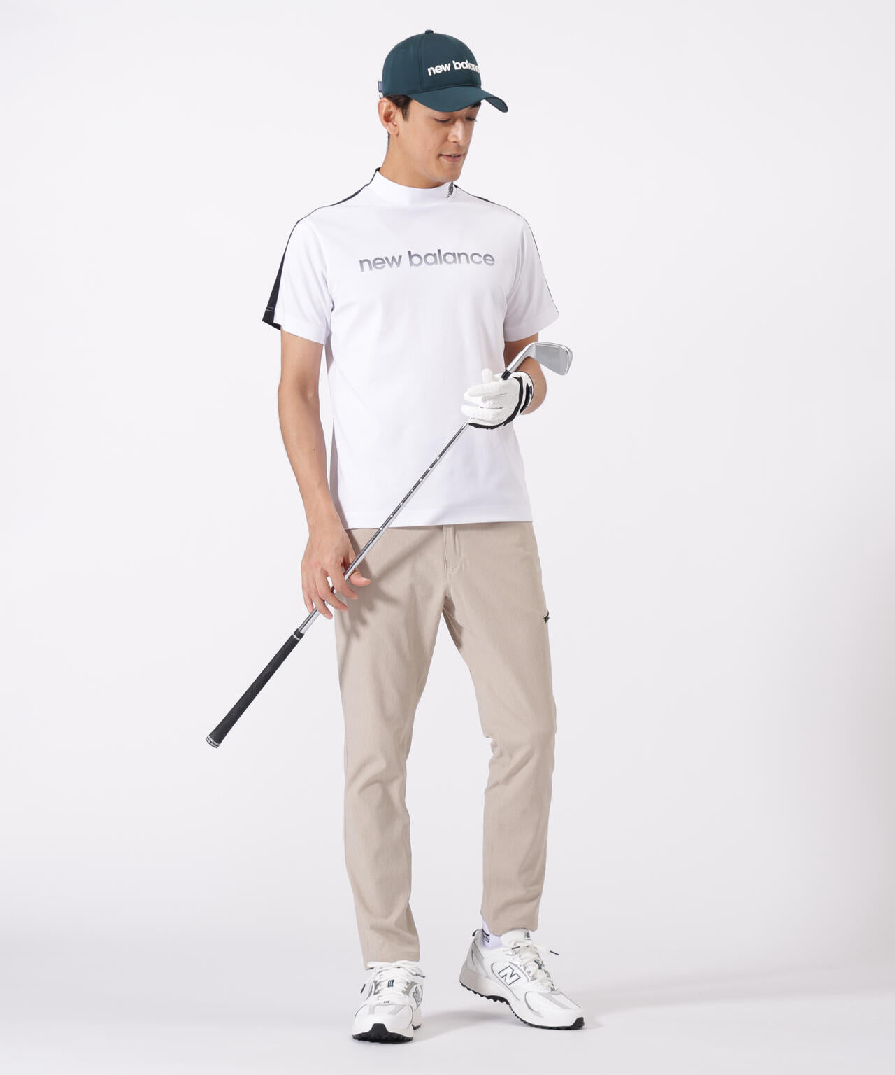 半袖 モックネック プルオーバー (MENS)