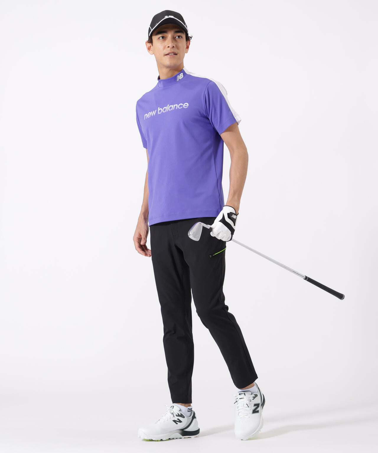 半袖 モックネック プルオーバー (MENS)