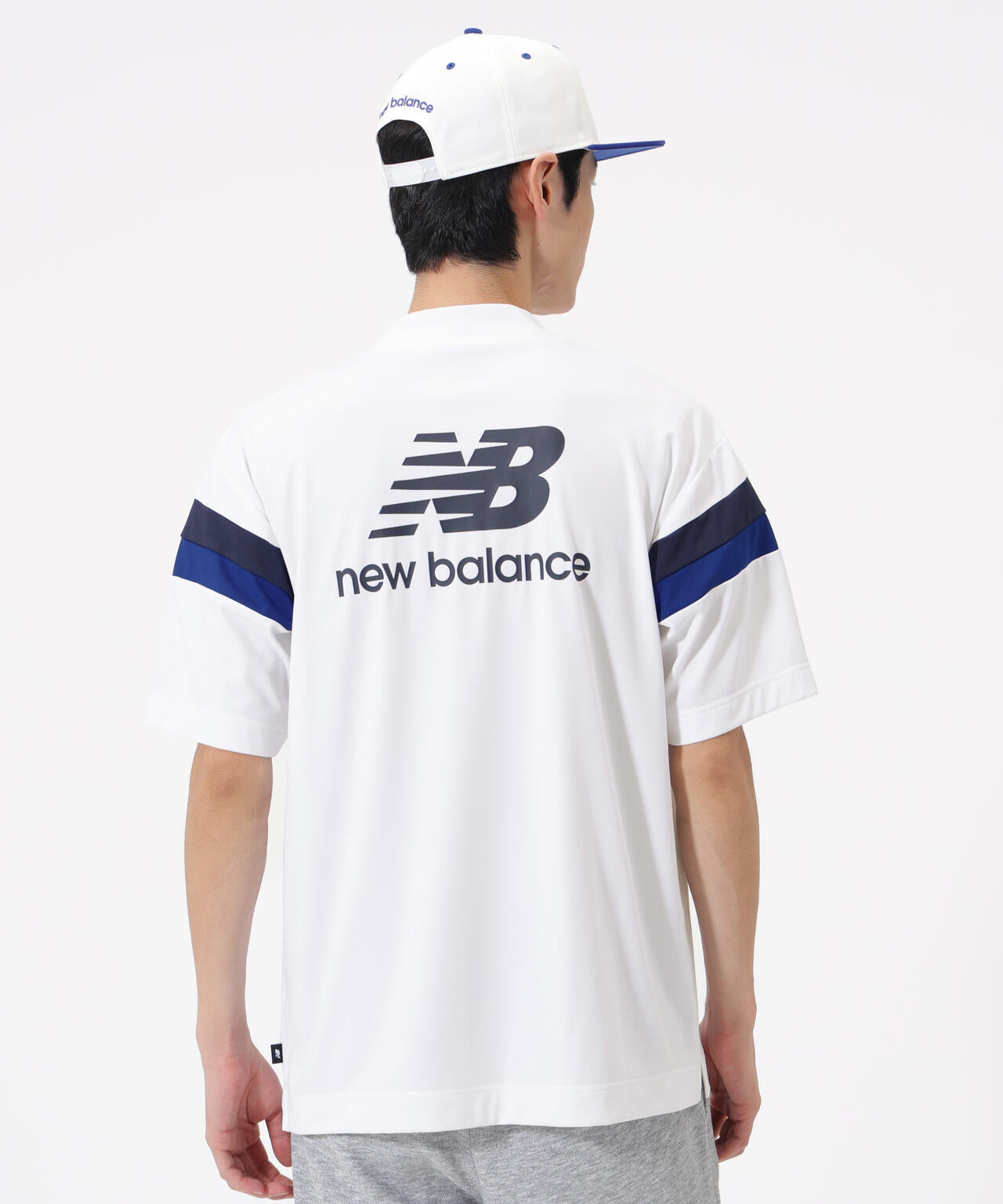 ハーフスリーブ モックネック プルオーバー (MENS)