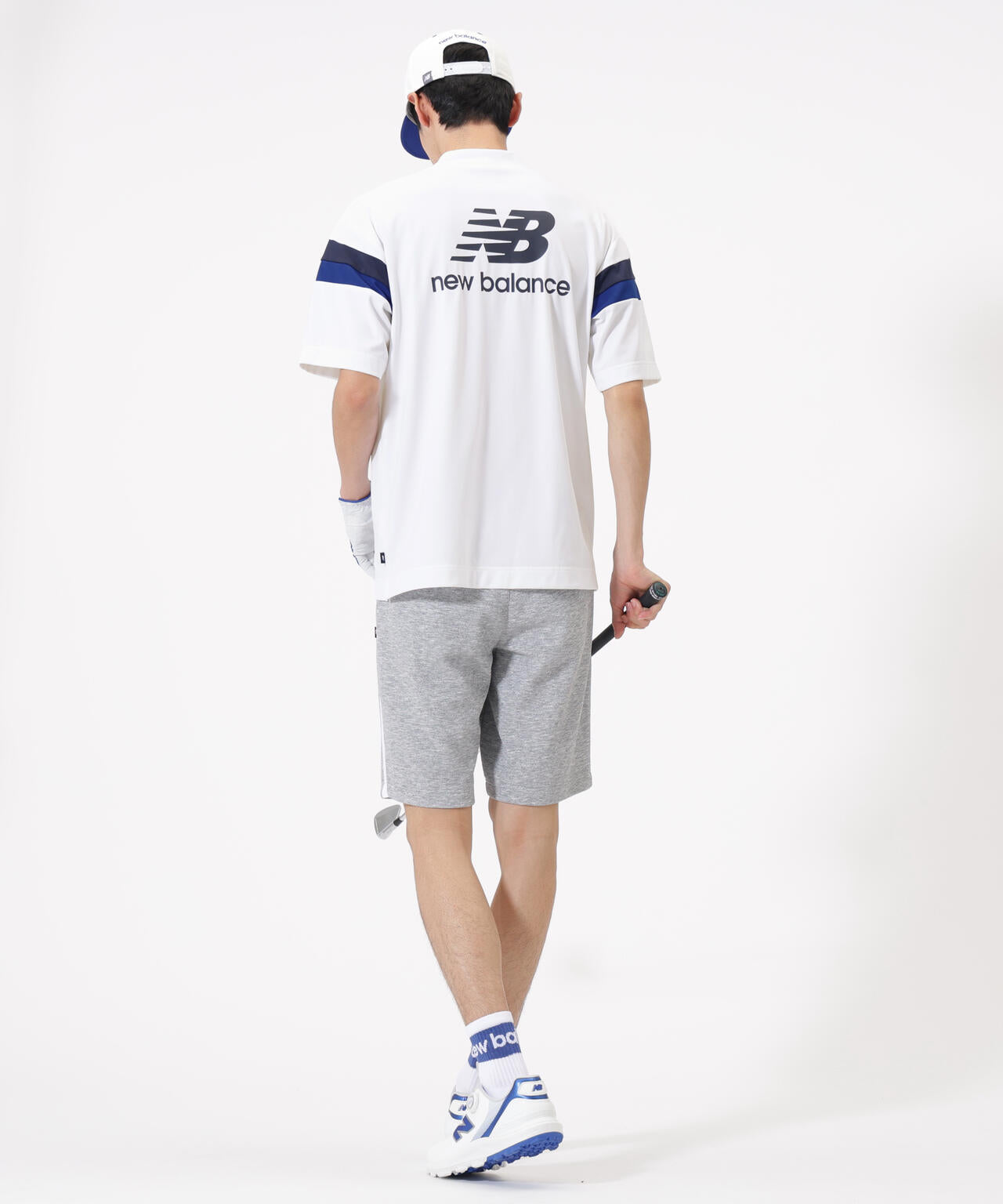 ハーフスリーブ モックネック プルオーバー (MENS)