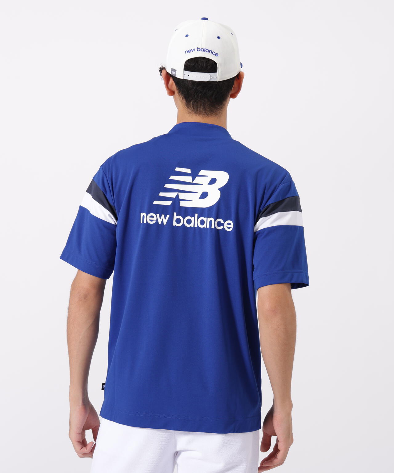 ハーフスリーブ モックネック プルオーバー (MENS)