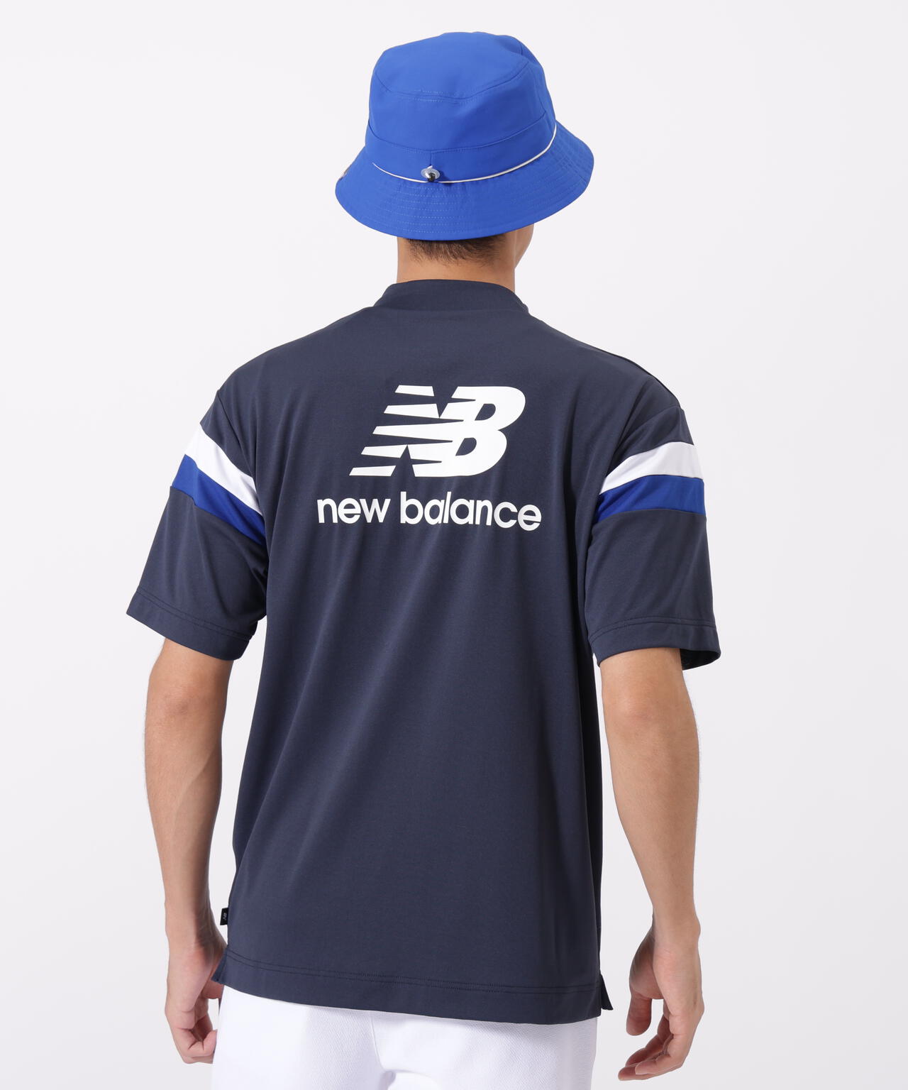 ハーフスリーブ モックネック プルオーバー (MENS)