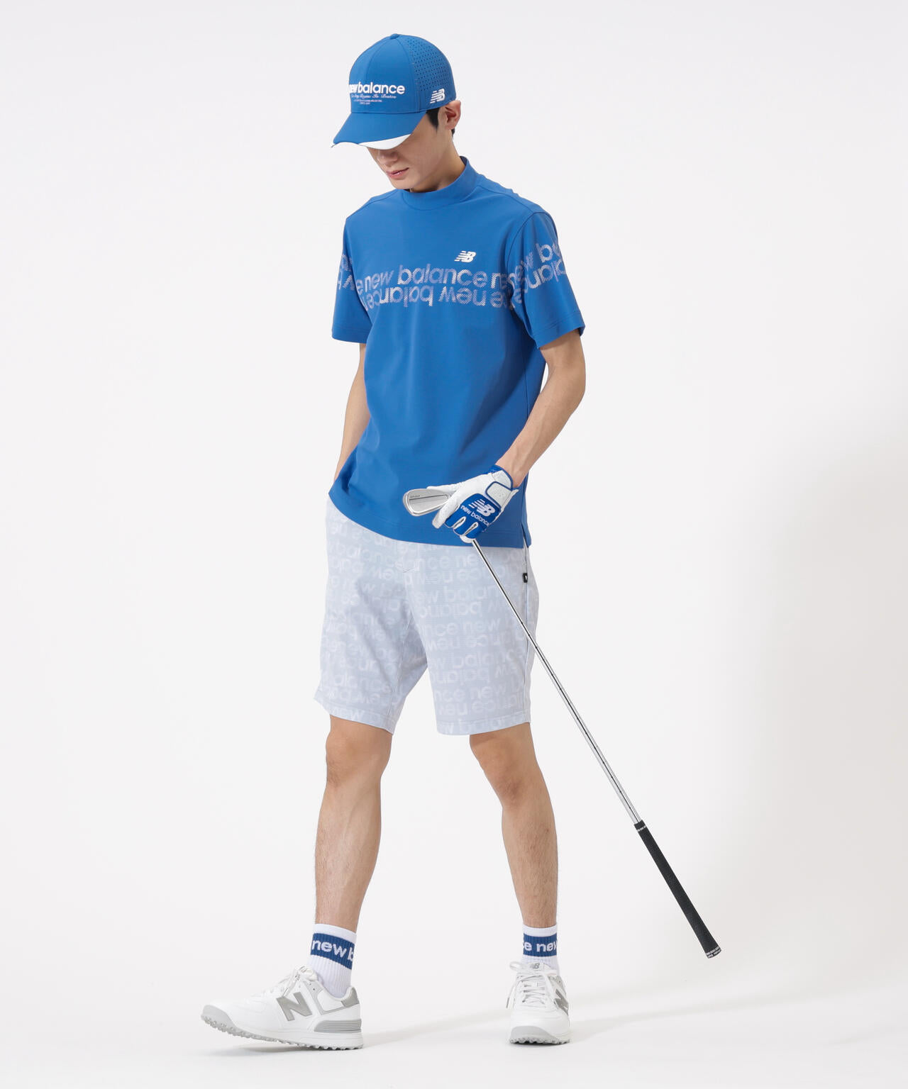 半袖 モックネック プルオーバー (MENS)