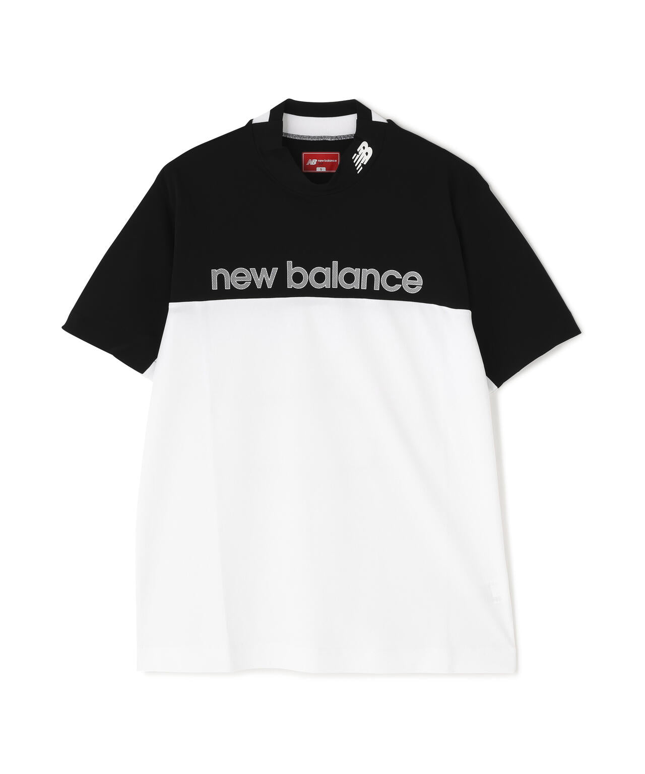 超速乾 UV 防透 半袖 モックネック プルオーバー (MENS)