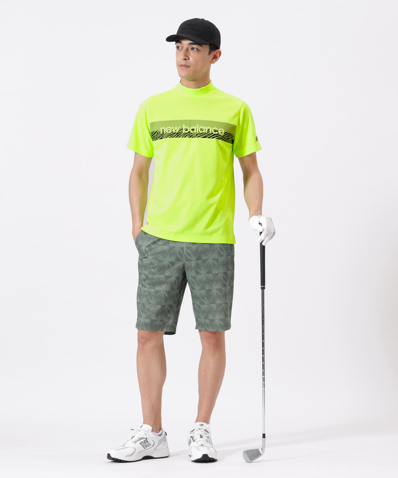 半袖 モックネック プルオーバー (MENS)