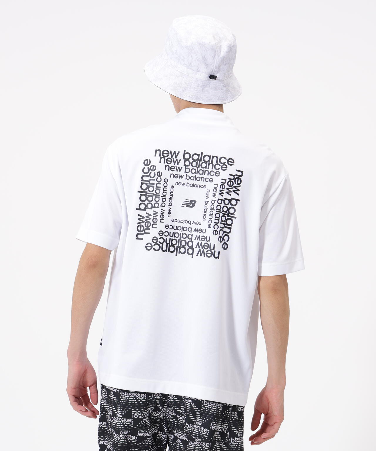 ハーフスリーブ モックネック プルオーバー (MENS)
