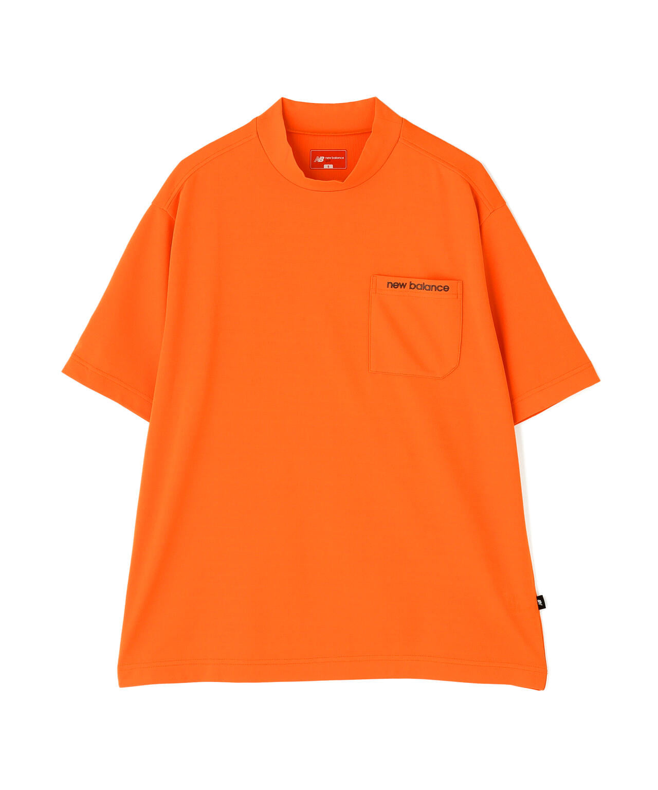 ハーフスリーブ モックネック プルオーバー (MENS)