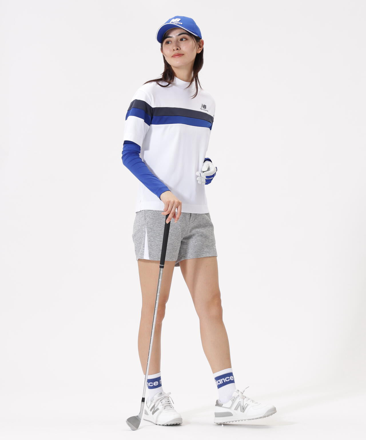 超速乾 ハーフスリーブ モックネック プルオーバー (WOMENS)