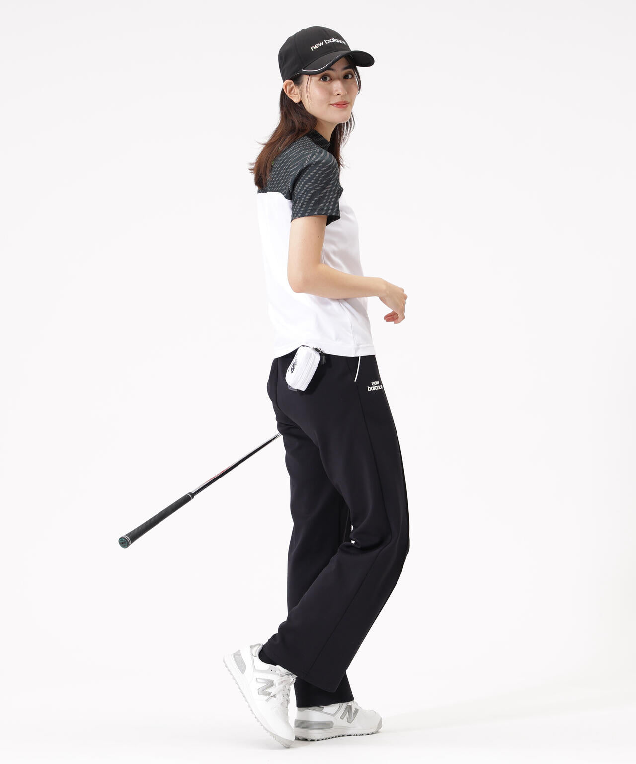 半袖 モックネック プルオーバー (WOMENS)