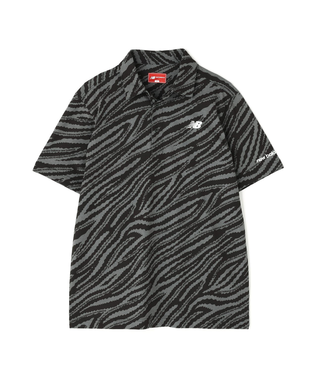 ゼブラ柄 半袖 カラーシャツ (MENS)