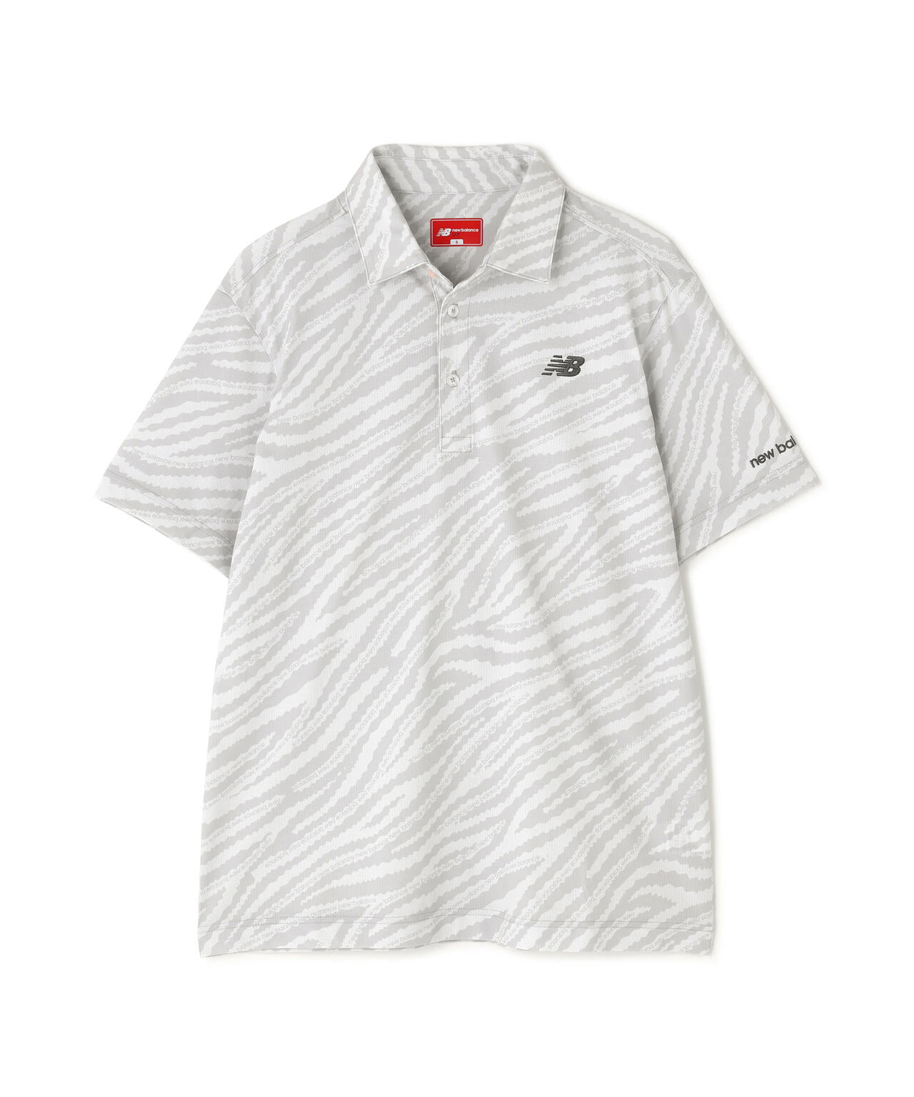 ゼブラ柄 半袖 カラーシャツ (MENS)