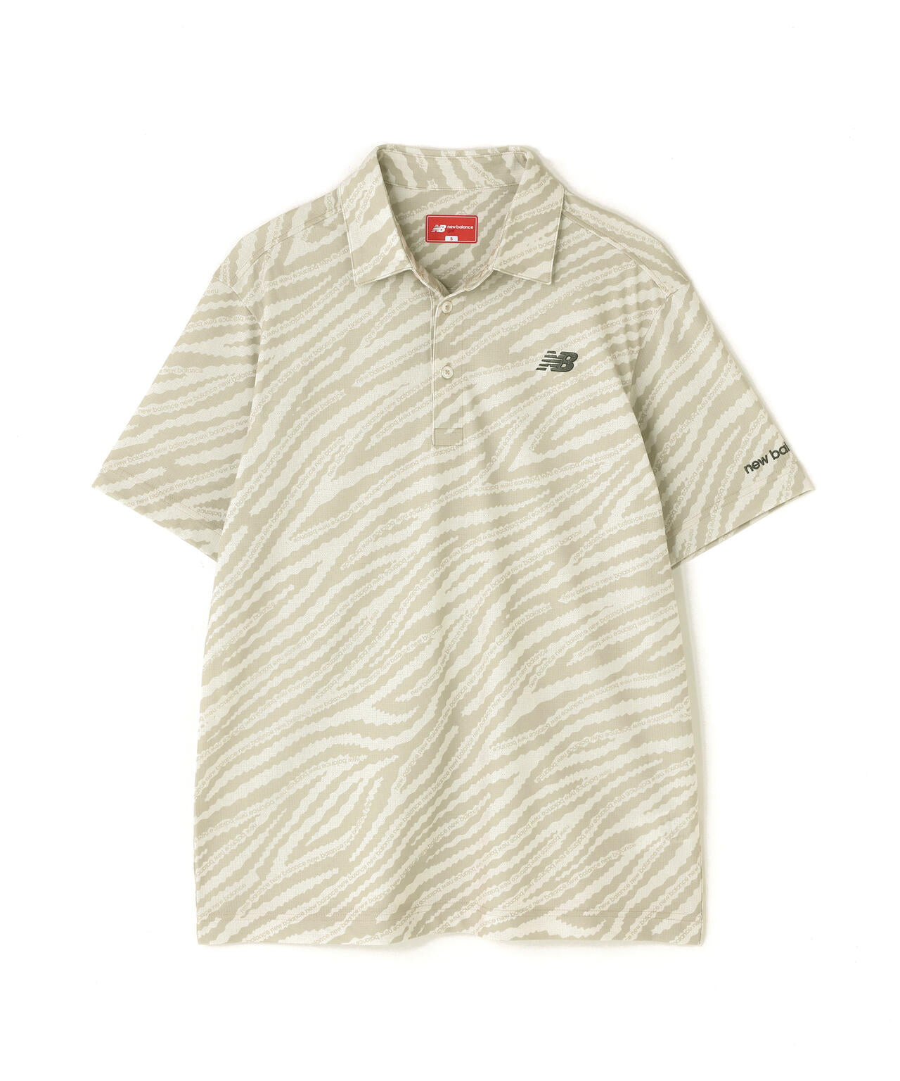 ゼブラ柄 半袖 カラーシャツ (MENS)