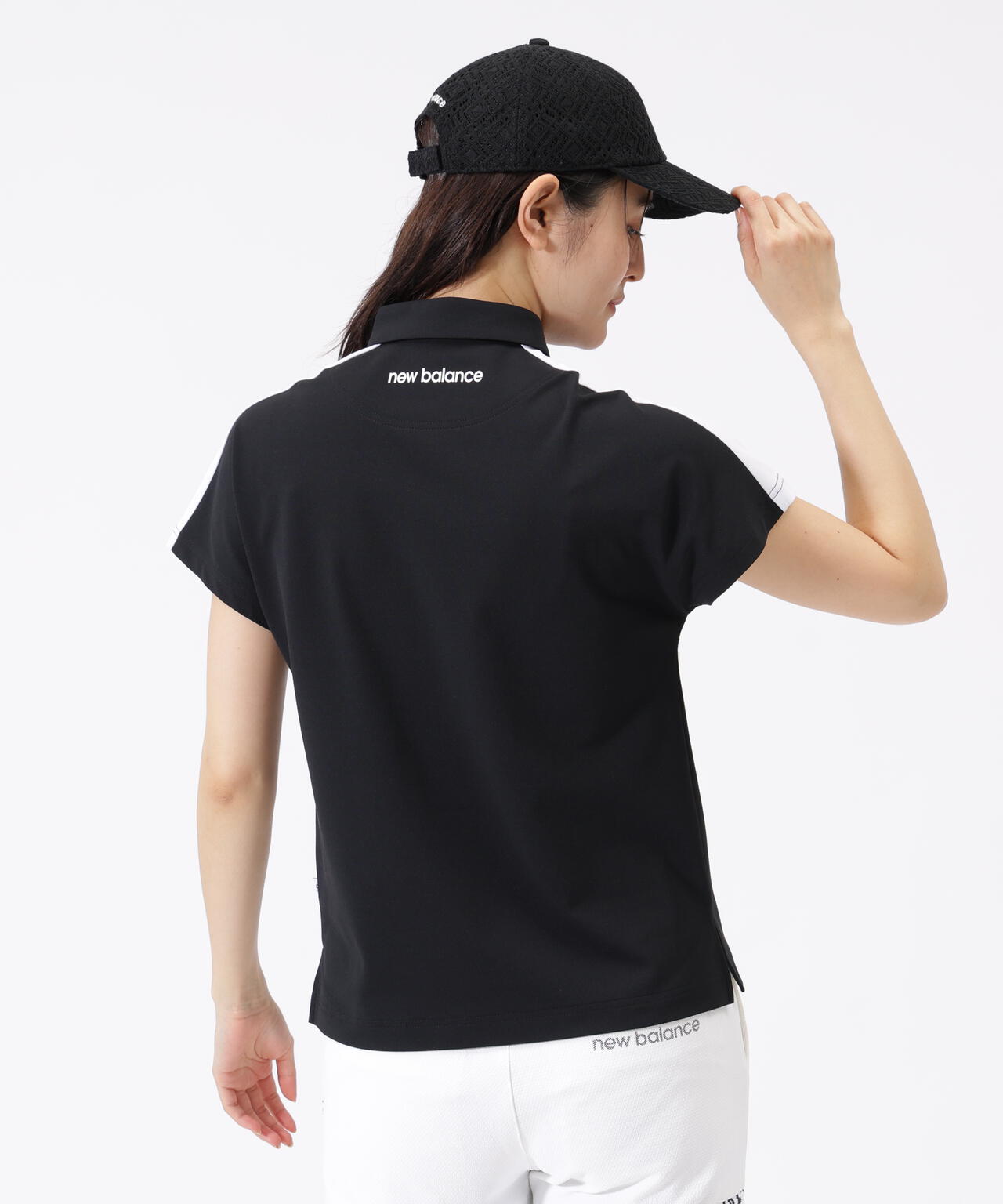 フレンチスリーブ カラーシャツ (WOMENS)