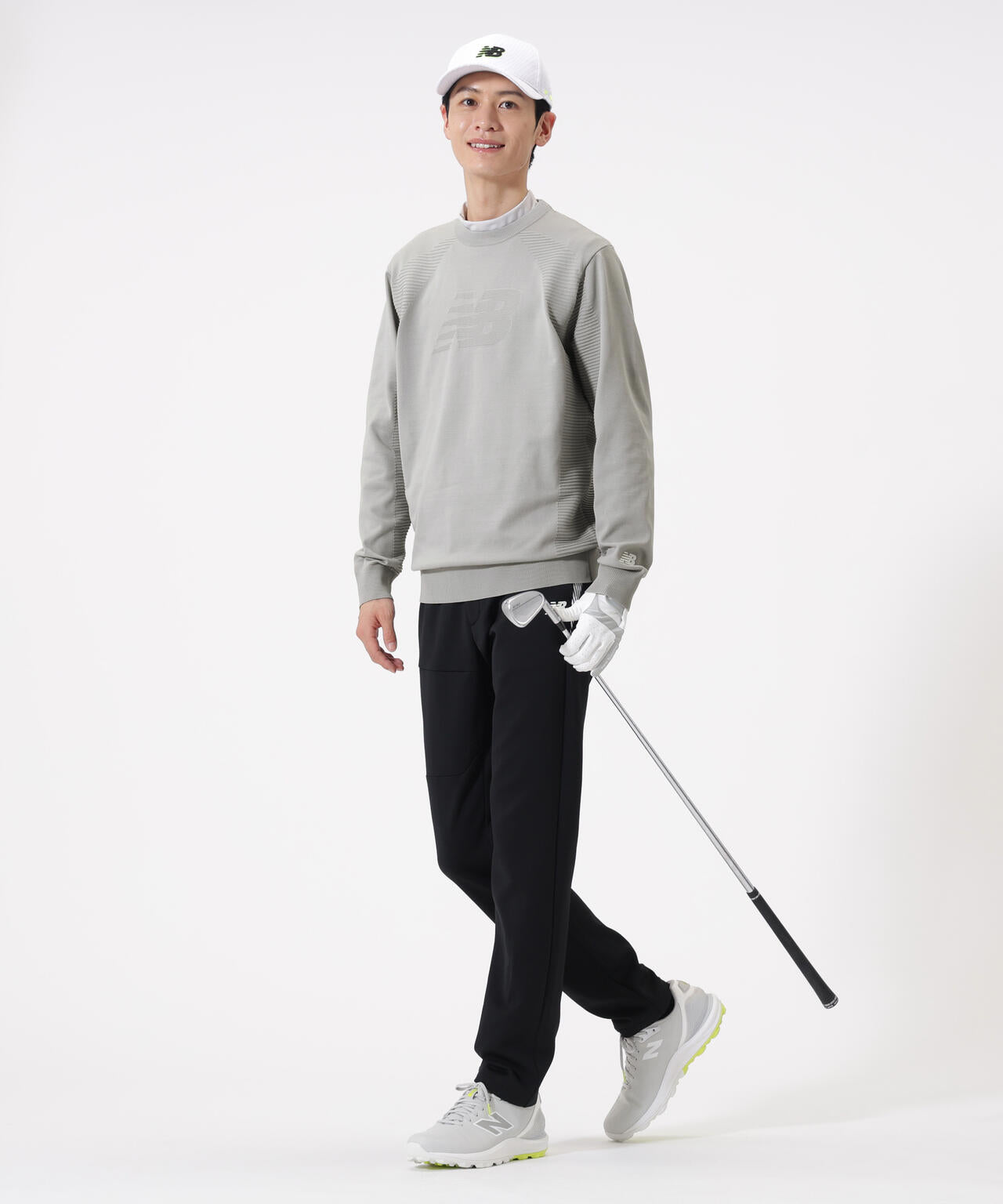 クルーネック ニット プルオーバー (MENS)