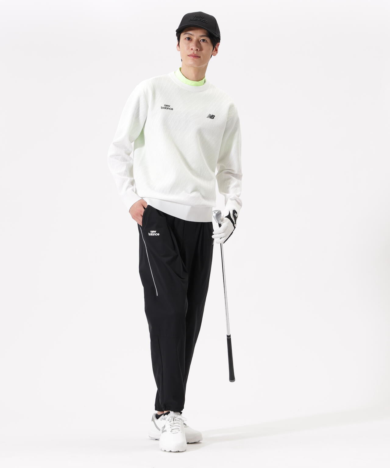 トーナルゼブラ柄 メッシュ ニット プルオーバー (MENS)