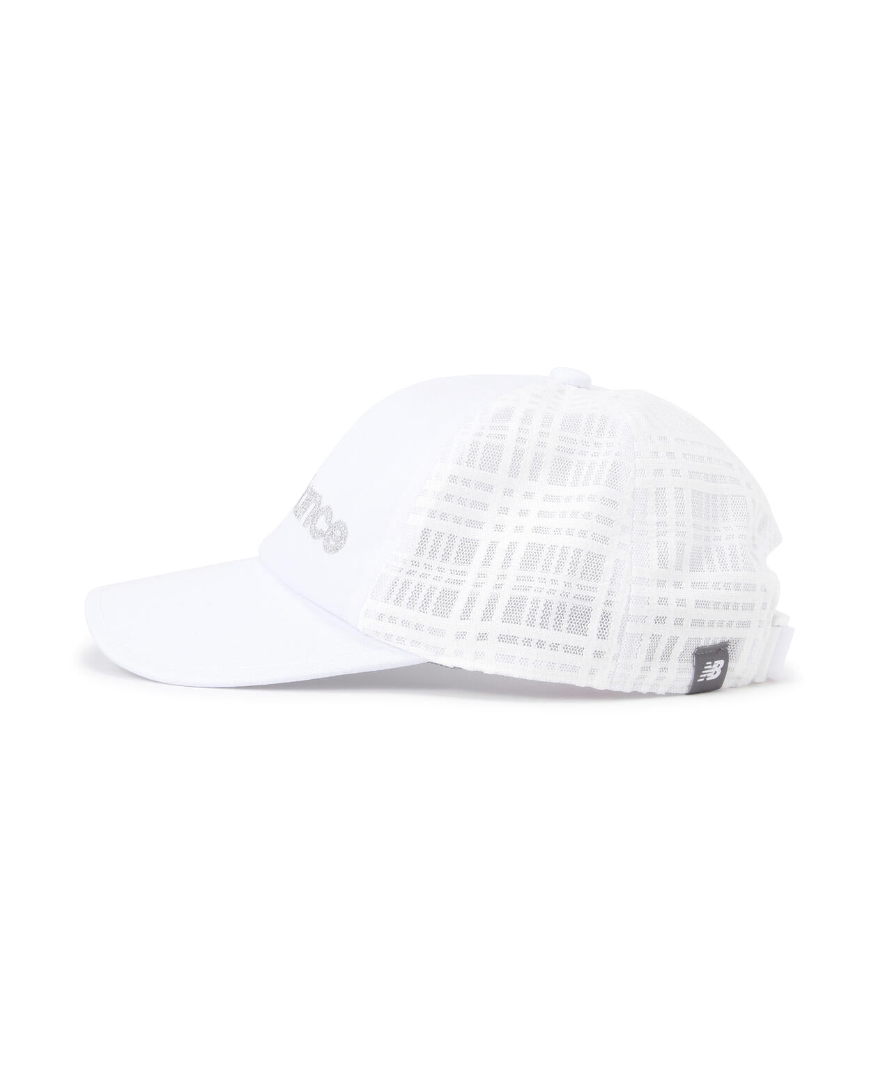 チェック柄メッシュ 6パネルキャップ (WOMENS)