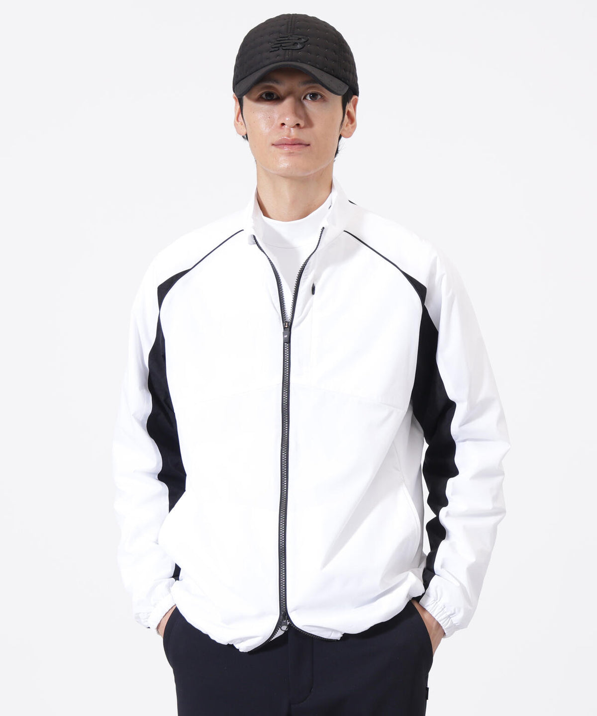 起毛裏地 撥水 フルジップ スタンドブルゾン (MENS)