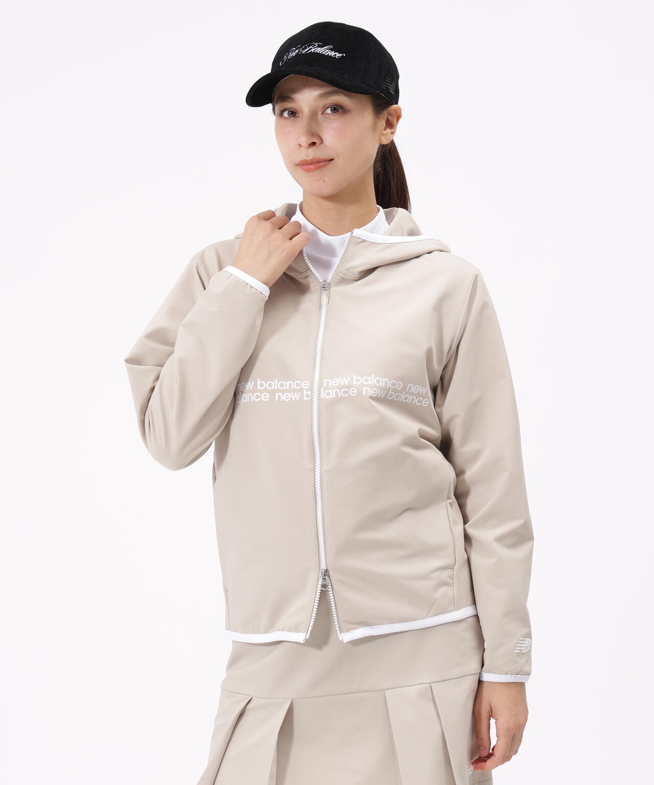 撥水 軽量 ソフトシェル フルジップ フーディー (WOMENS)