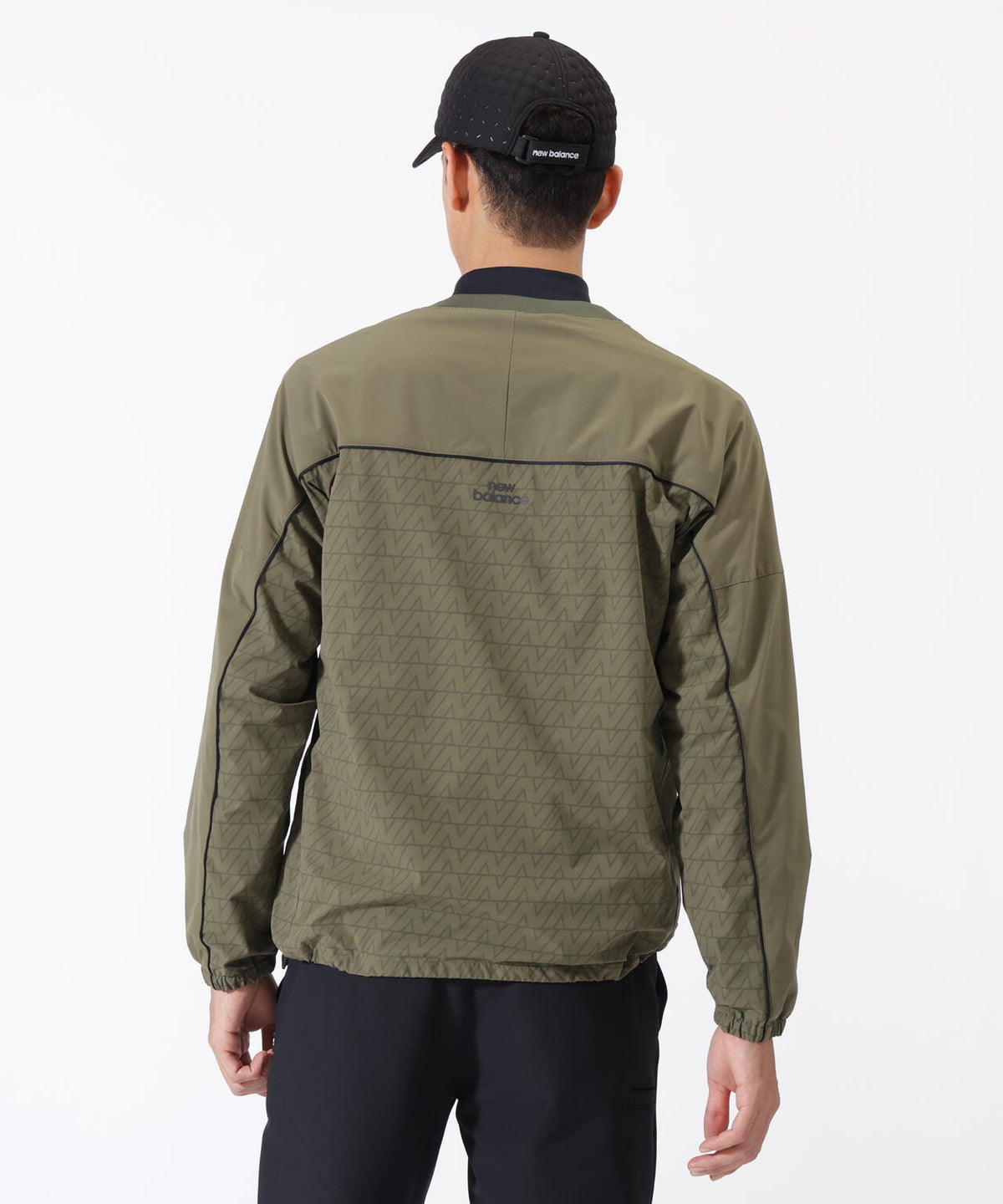 起毛裏地 撥水 クルーネック スニードジャケット (MENS)
