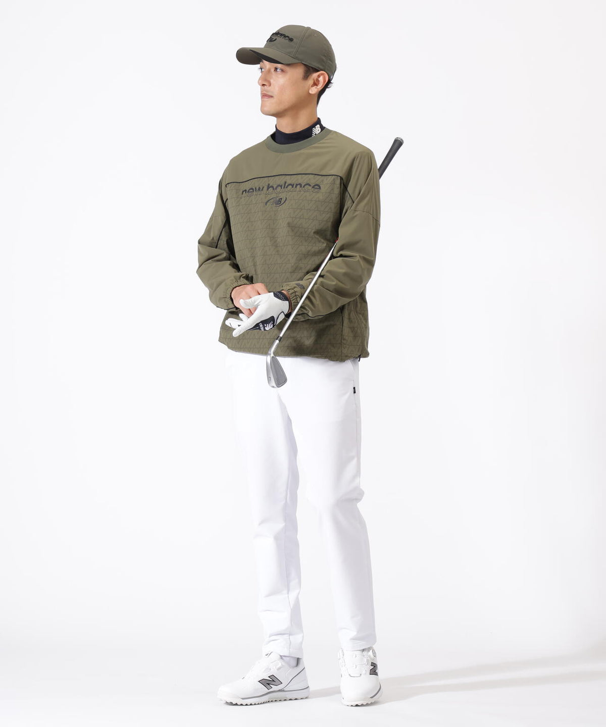 起毛裏地 撥水 クルーネック スニードジャケット (MENS)