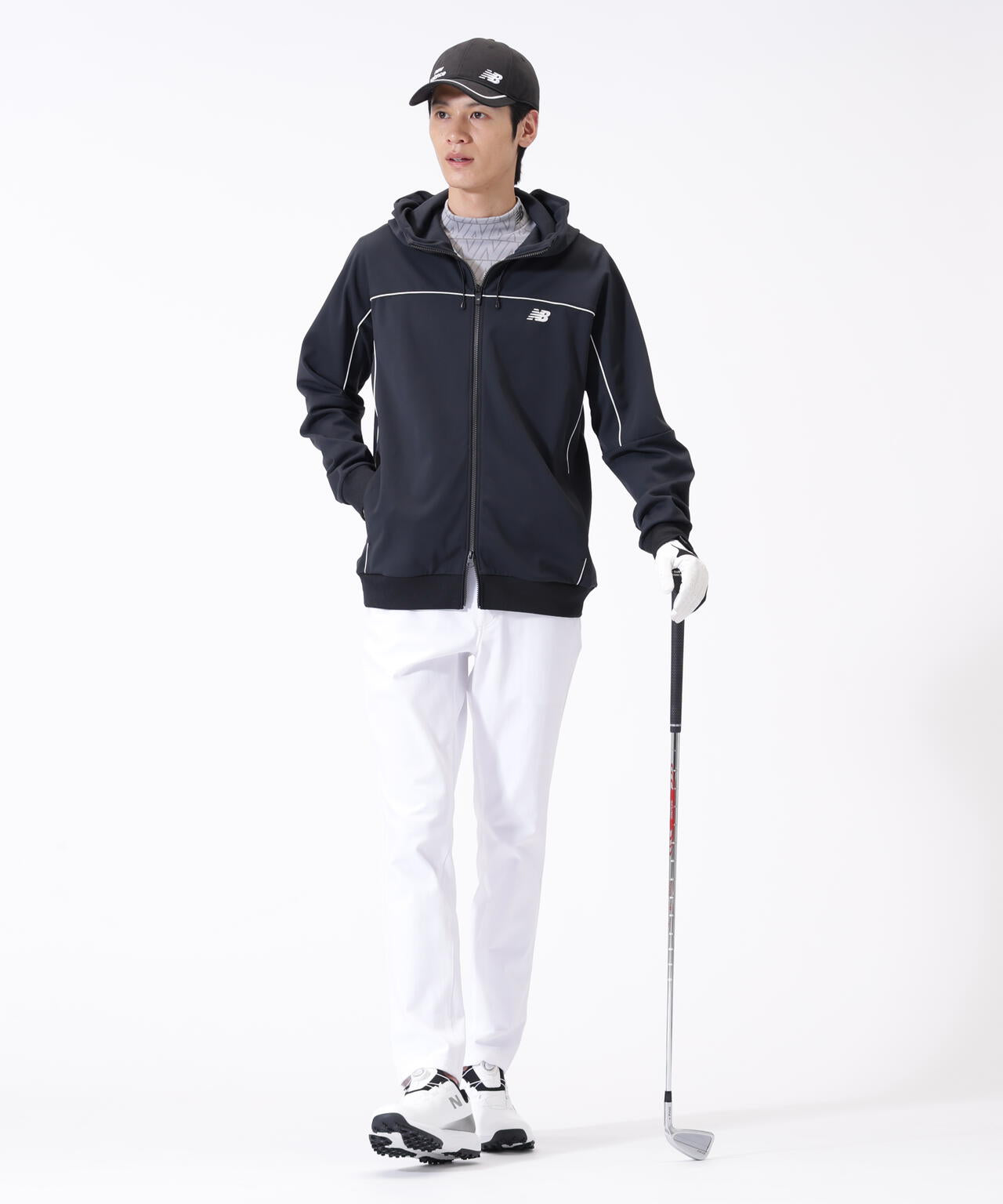 H183cm C91cm W74.5cm H94cm   着用サイズ：5