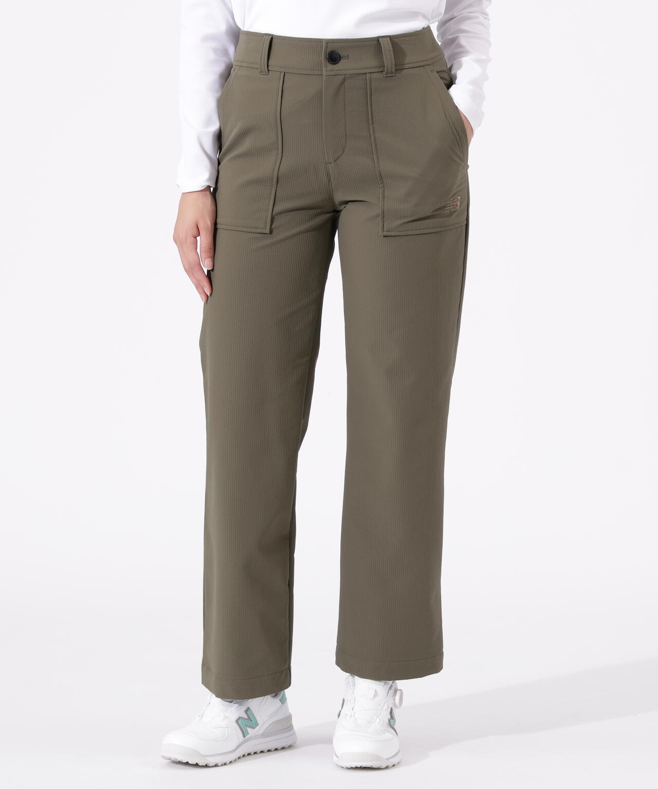 撥水 ストレートベーカーパンツ (WOMENS)