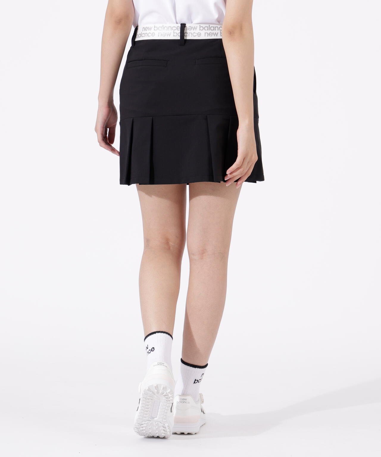 撥水 軽量 ソフトシェル プリーツスカート (WOMENS)