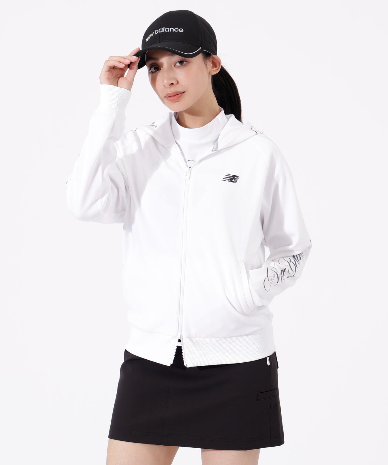 シグネチャーロゴ スウェット フルジップ フーディー (WOMENS)