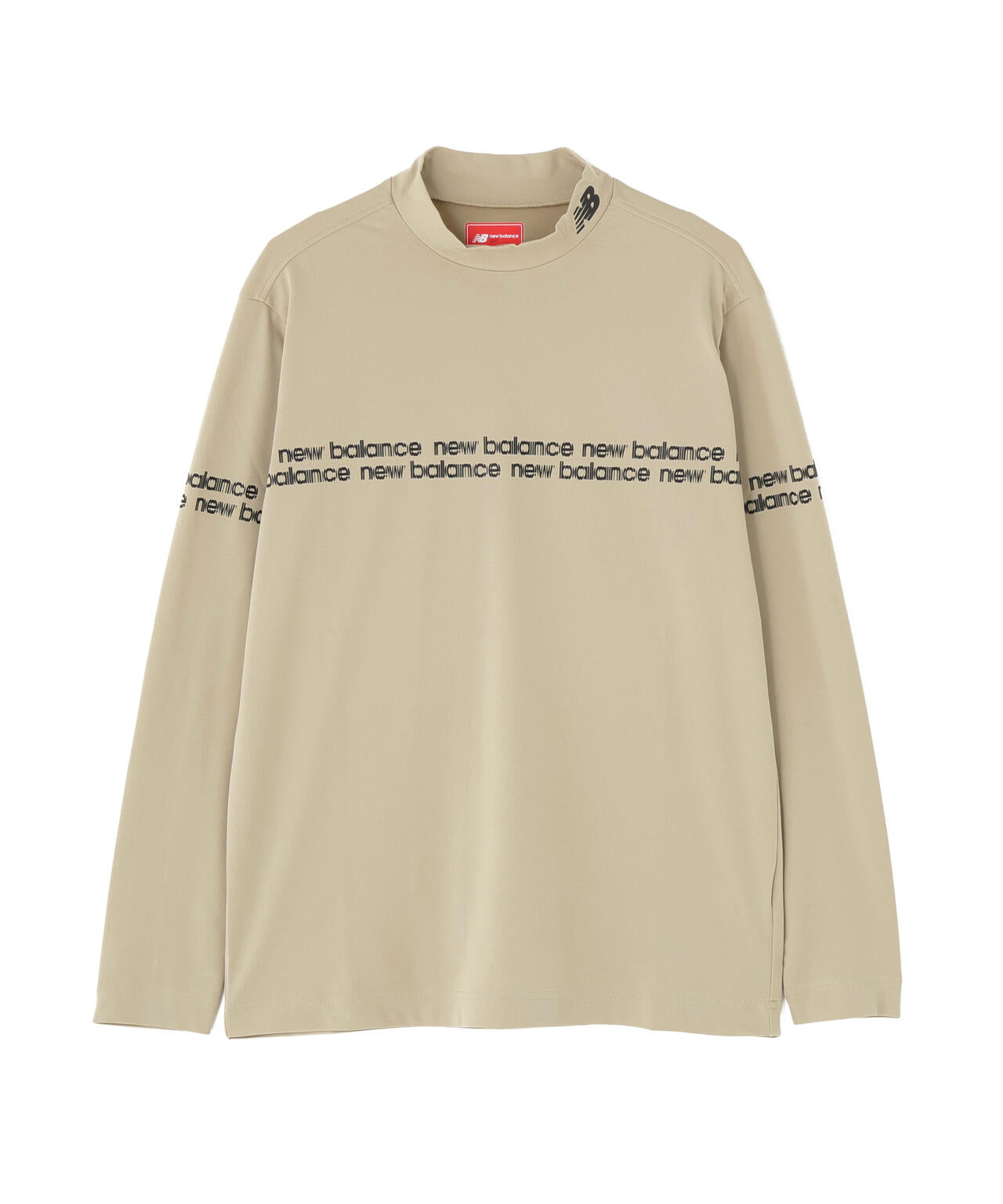長袖 モックネック プルオーバー (MENS)