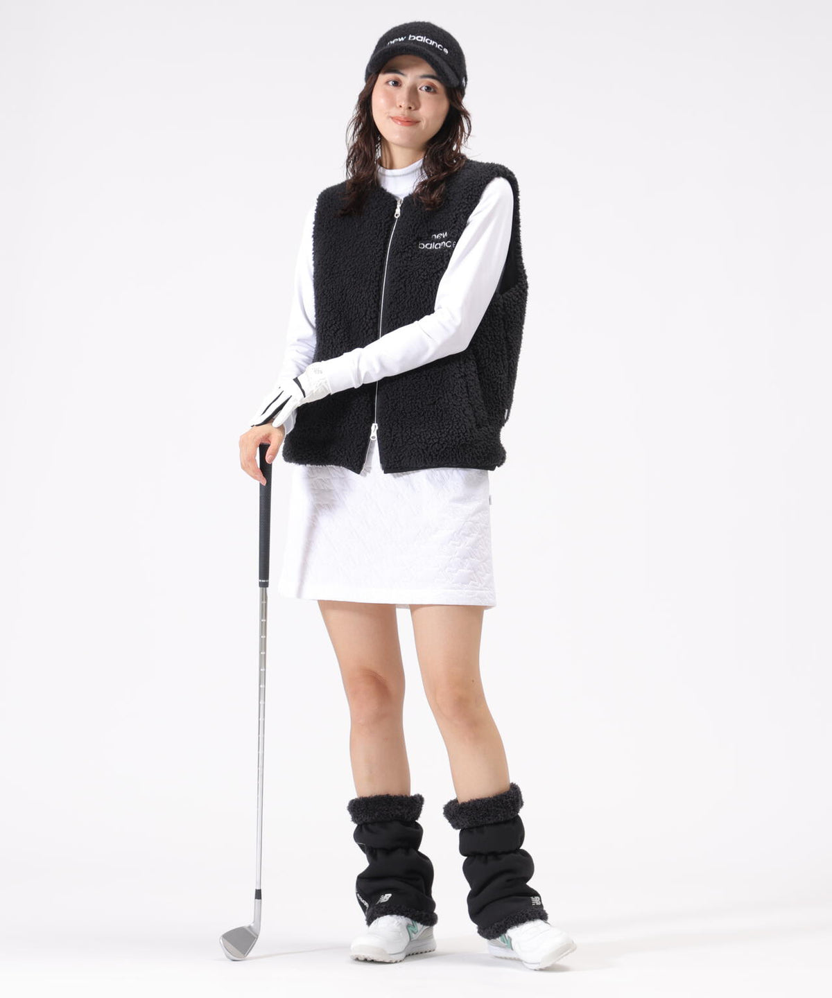フリース 長袖 モックネック プルオーバー (WOMENS)