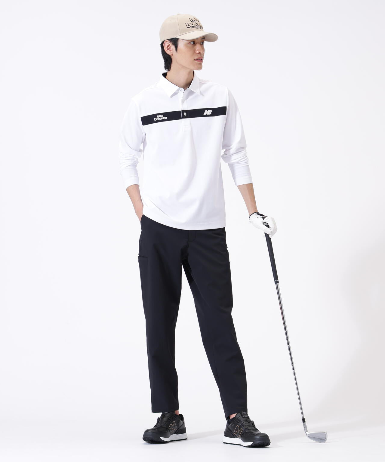 Height: 185cm    Chest: 81cm   Waist: 68cm　Hips: 90cm 着用サイズ：5