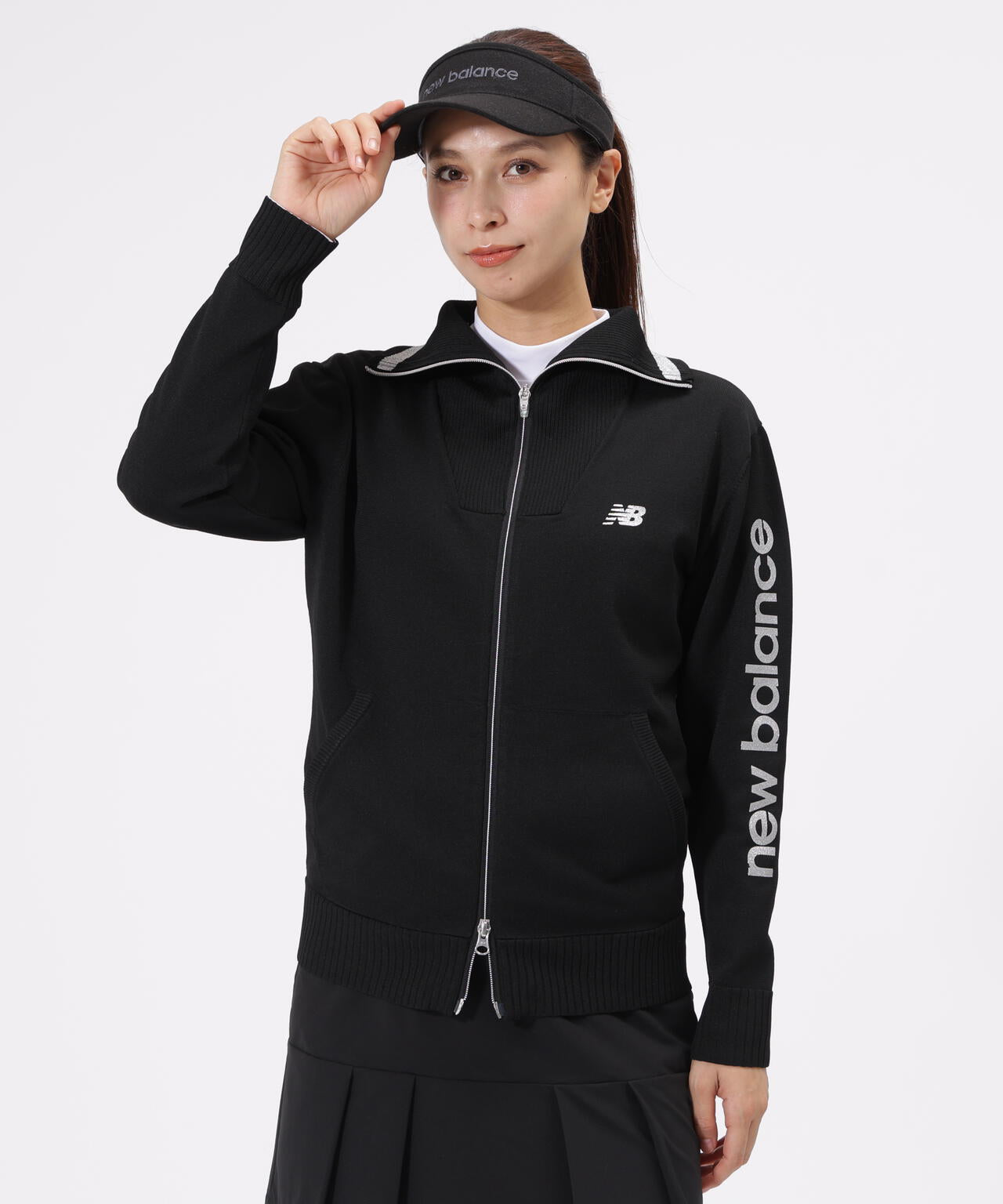 フルジップ ニット ブルゾン (WOMENS)
