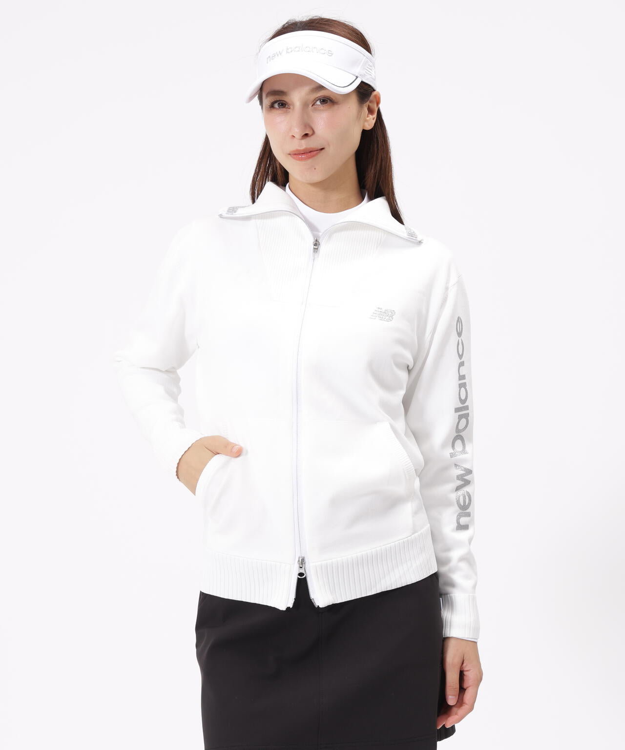 フルジップ ニット ブルゾン (WOMENS)