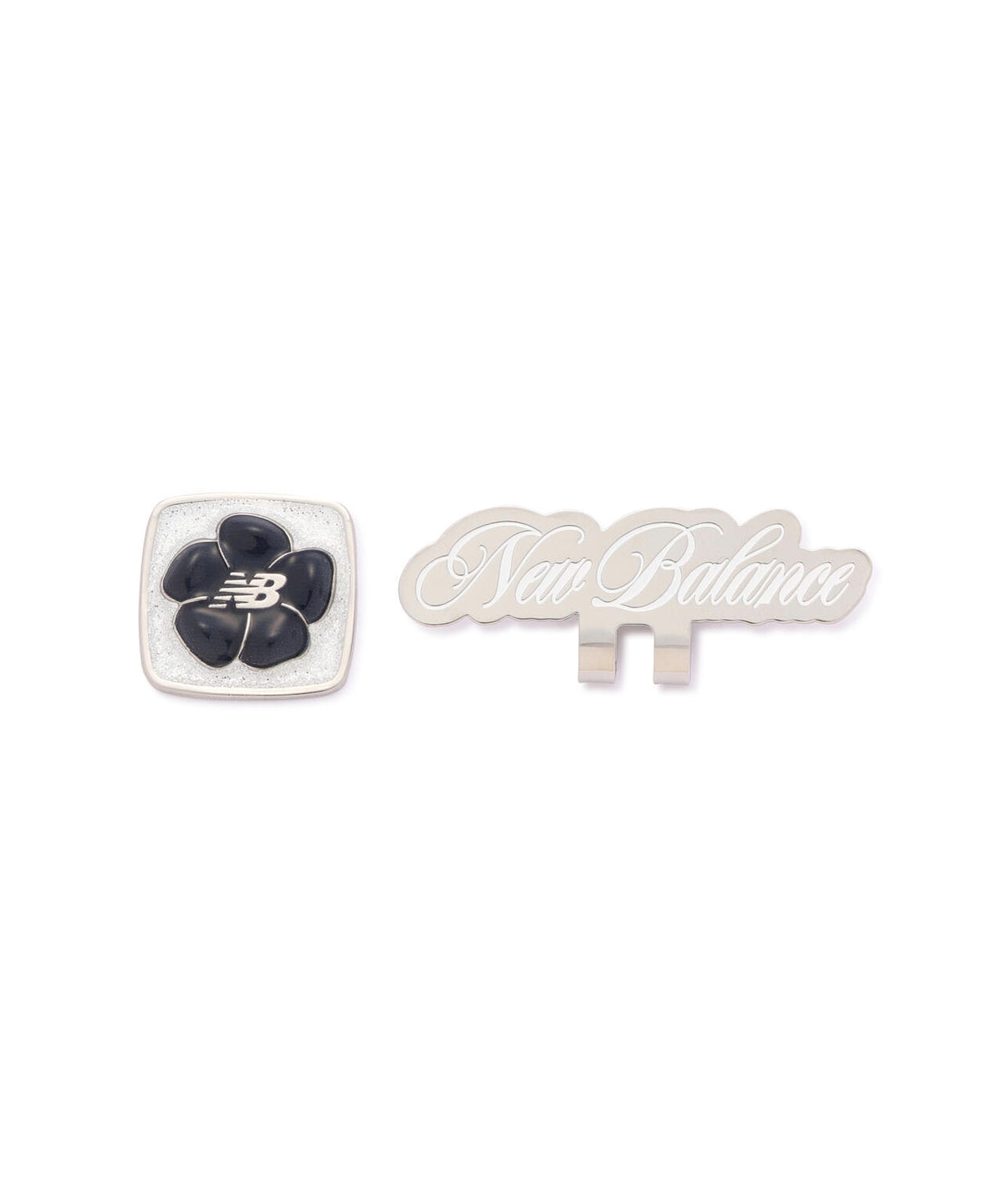 ロゴ×フラワー クリップマーカー (UNISEX)