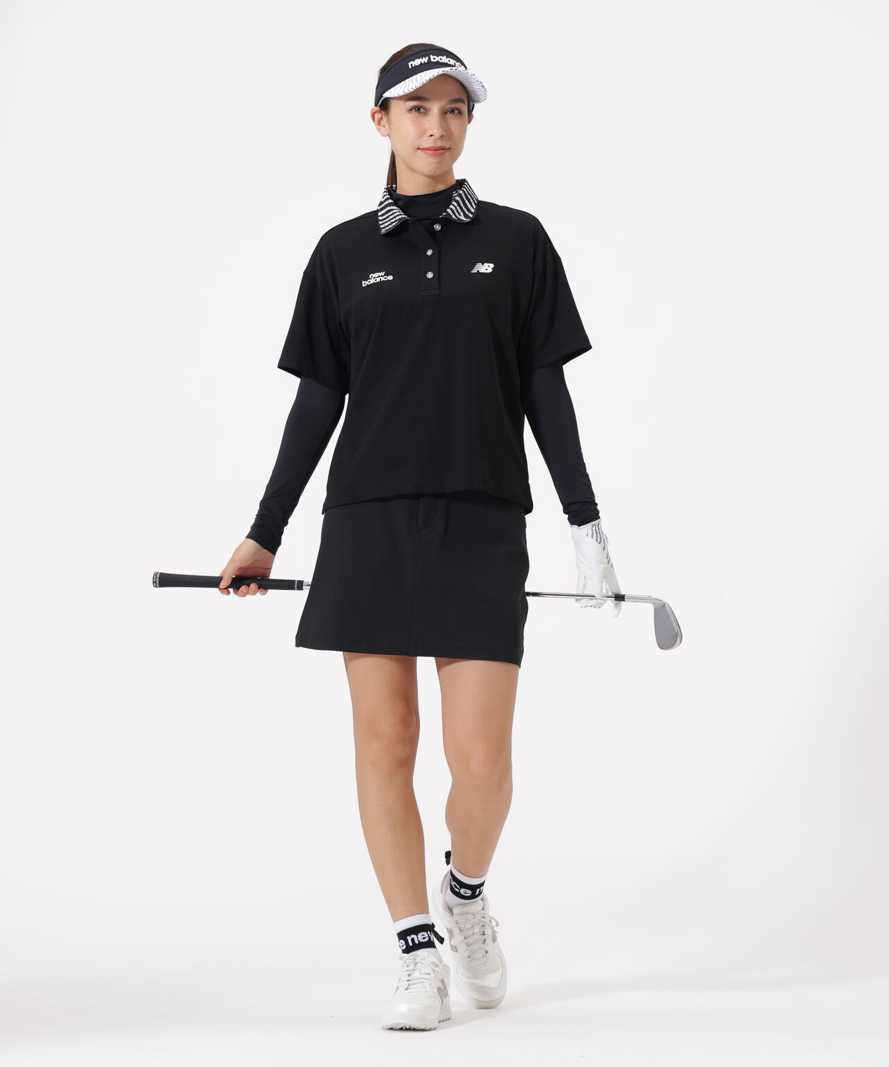 接触冷感 モックネック インナー プルオーバー (WOMENS)