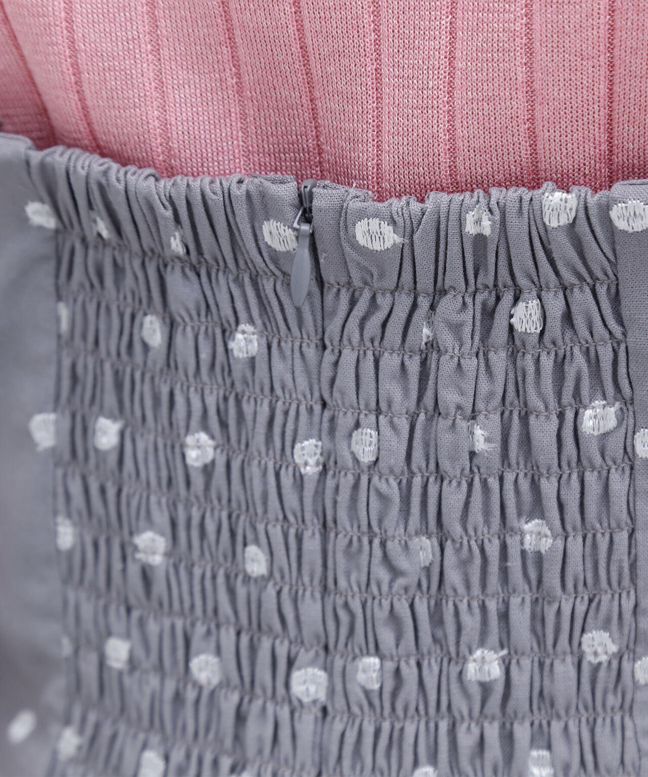 ドット刺繍キャミビスチェ＊