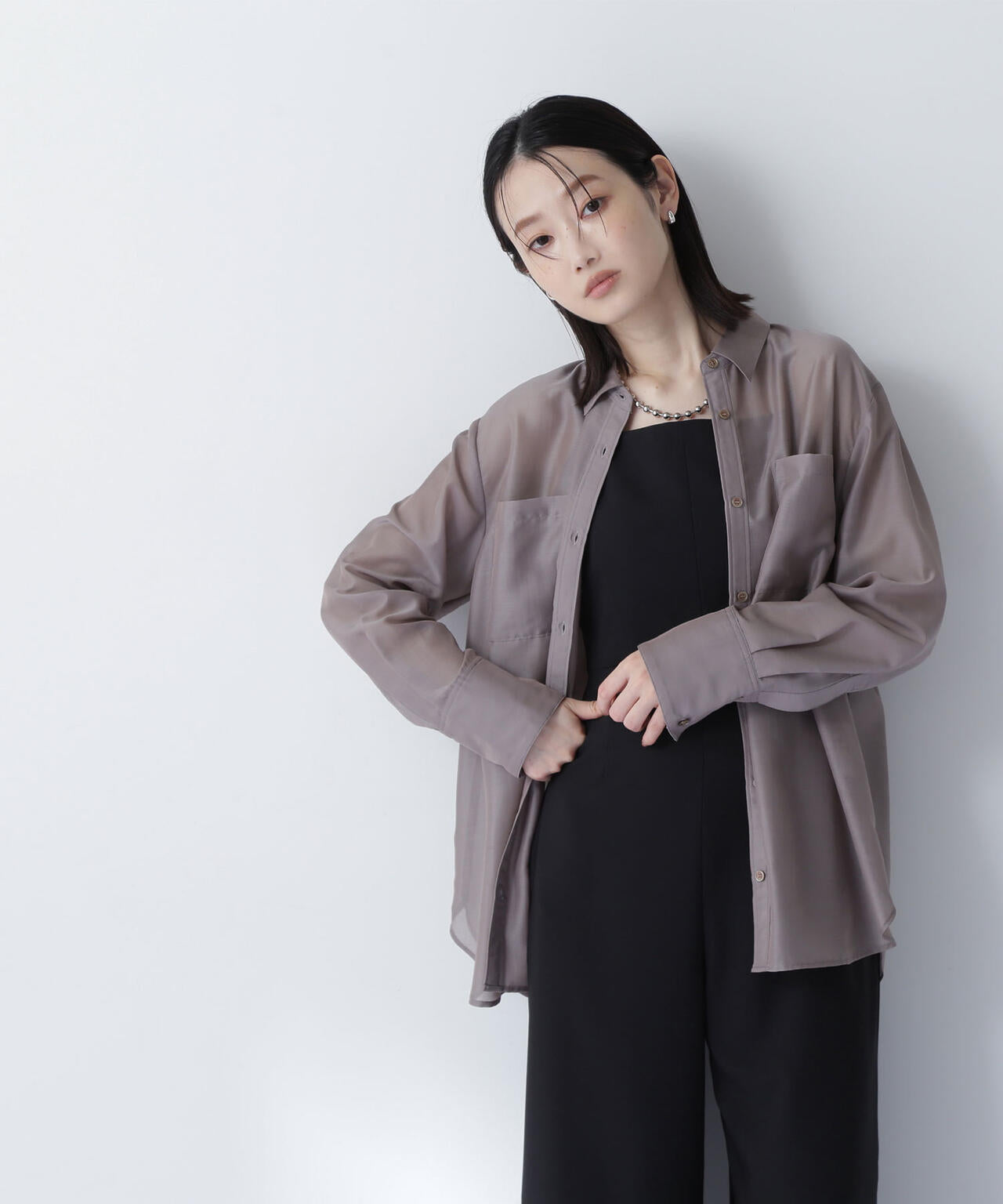 シアーシャツシリーズ　オーバーフォルム*