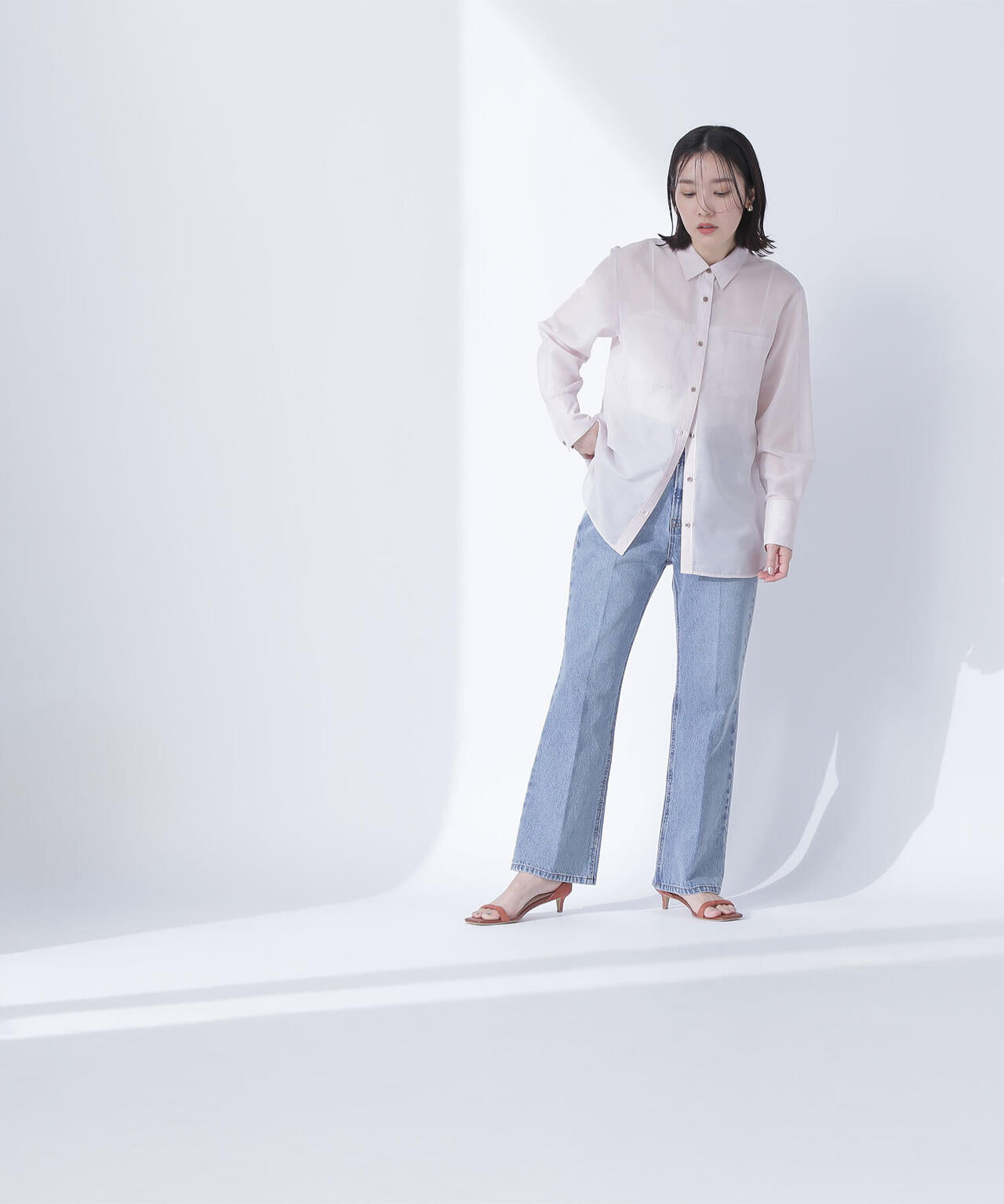 シアーシャツシリーズ　オーバーフォルム*