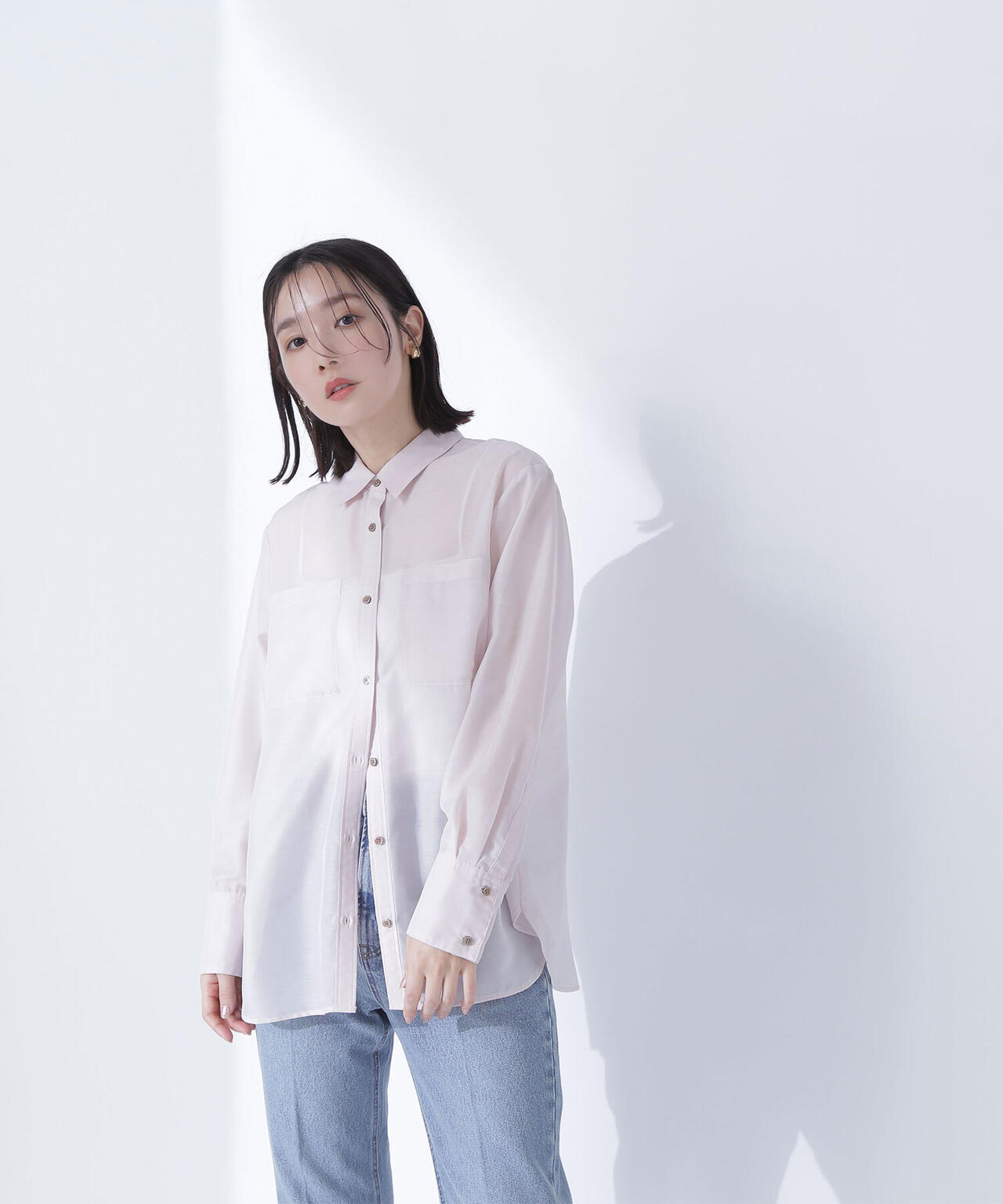 シアーシャツシリーズ　オーバーフォルム*