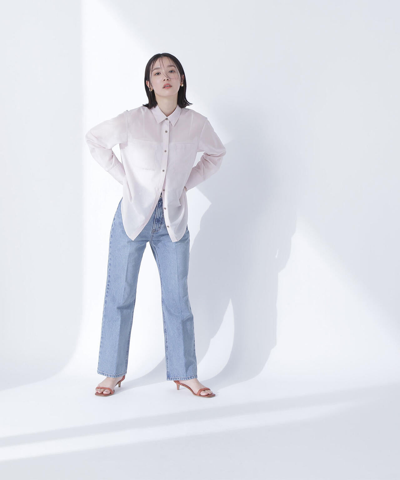シアーシャツシリーズ　オーバーフォルム*