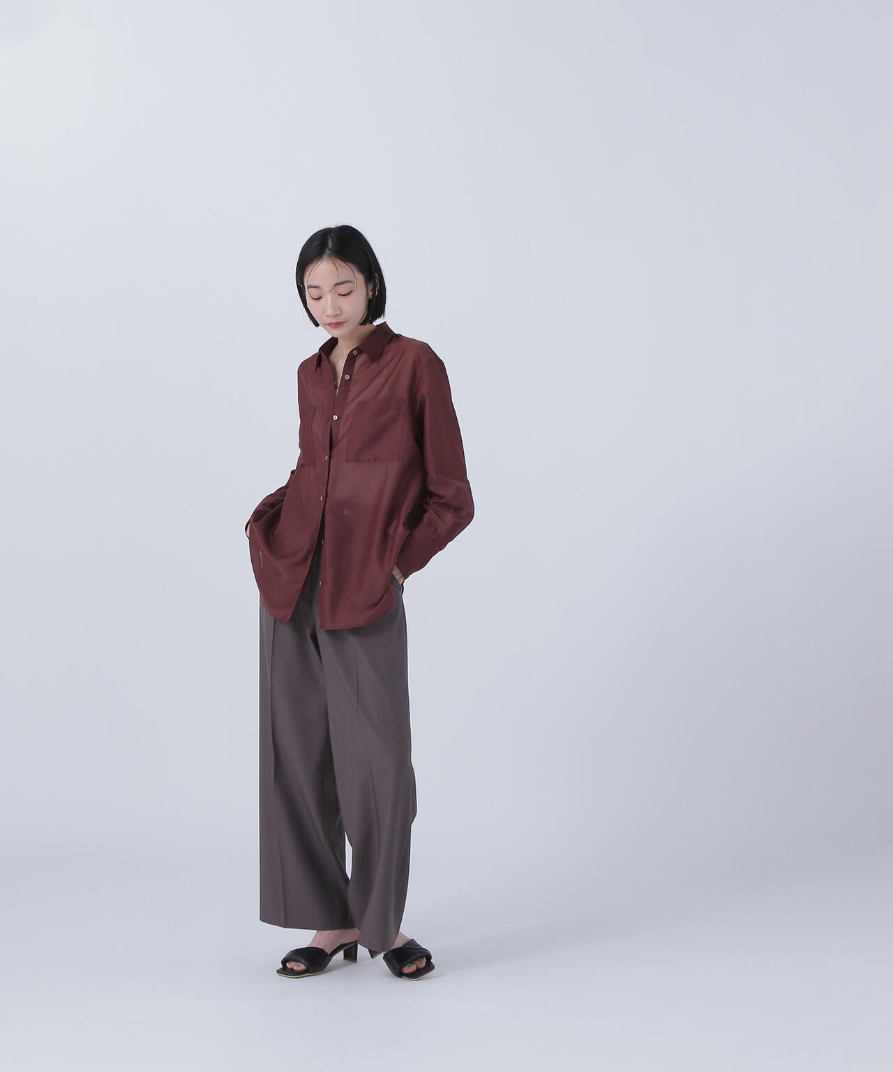 シアーシャツシリーズ　オーバーフォルム*