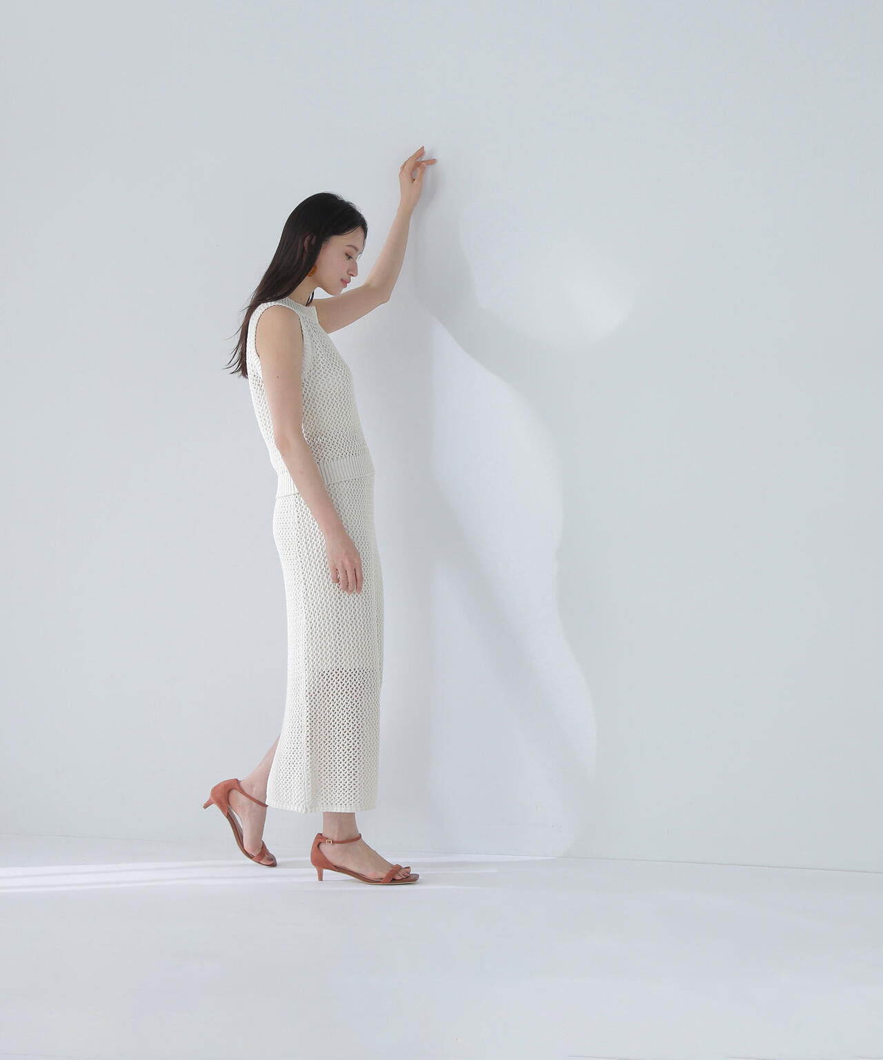【THINK NATURAL】メッシュニットセットアップ*