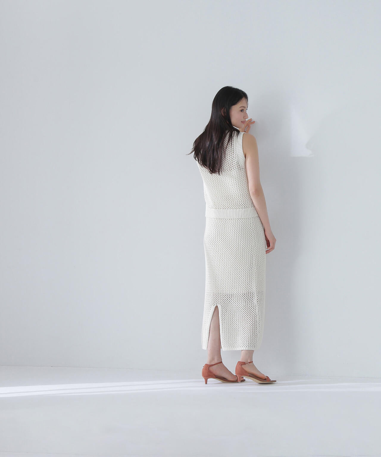 【THINK NATURAL】メッシュニットセットアップ*