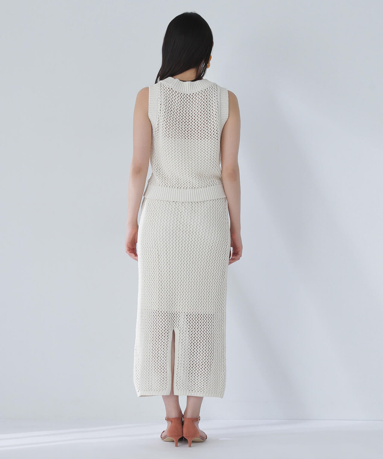 【THINK NATURAL】メッシュニットセットアップ*