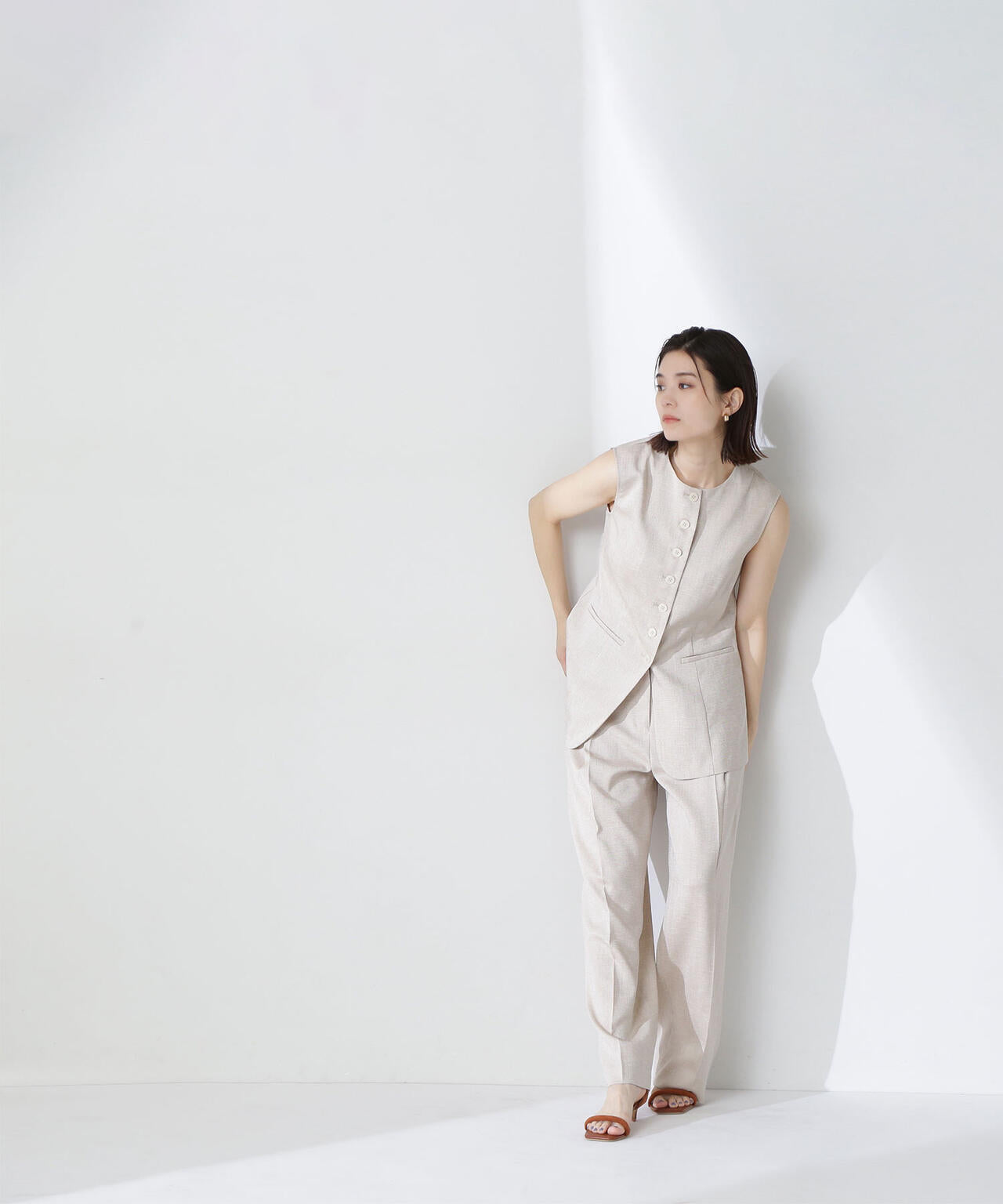 【THINK NATURAL】リネンライクジレ*