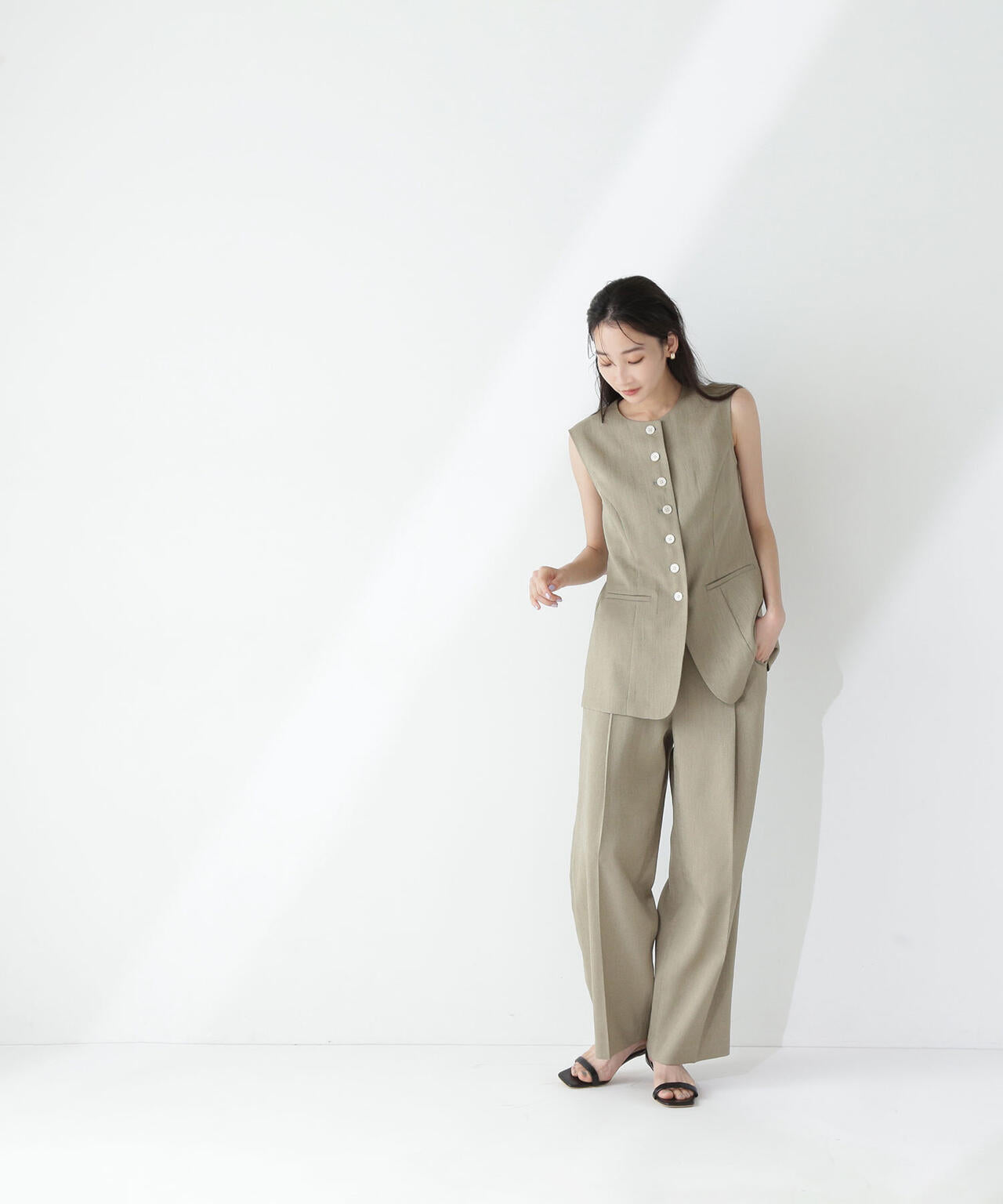 【THINK NATURAL】リネンライクジレ*