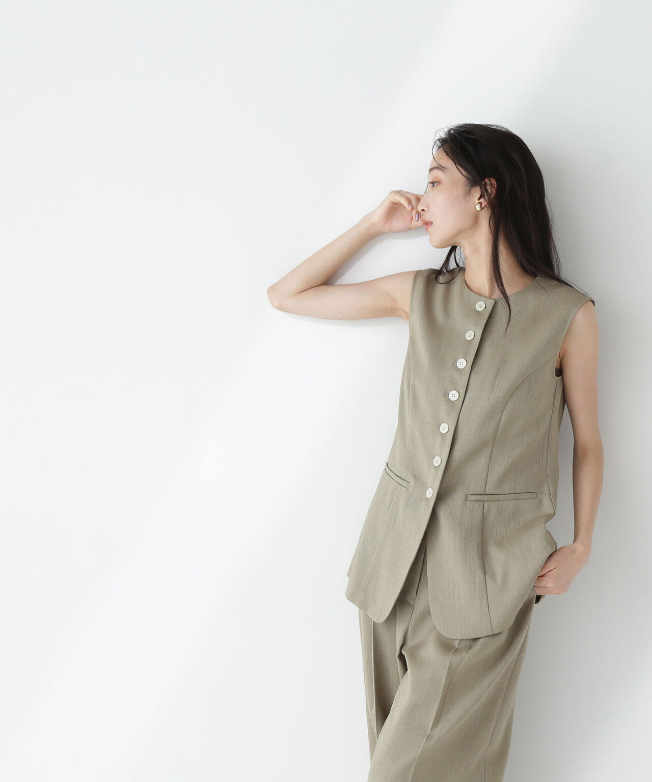 【THINK NATURAL】リネンライクジレ*