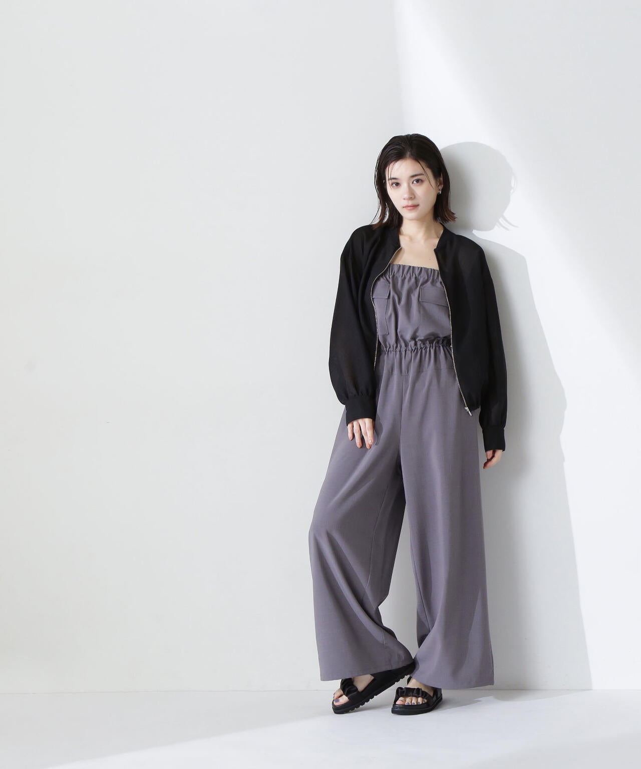 メッシュブルゾン*