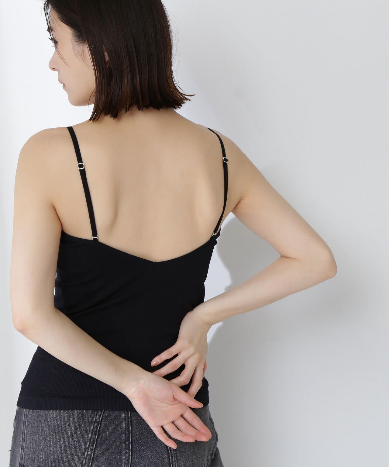 <Oggi掲載>カップインバックシャンキャミソール